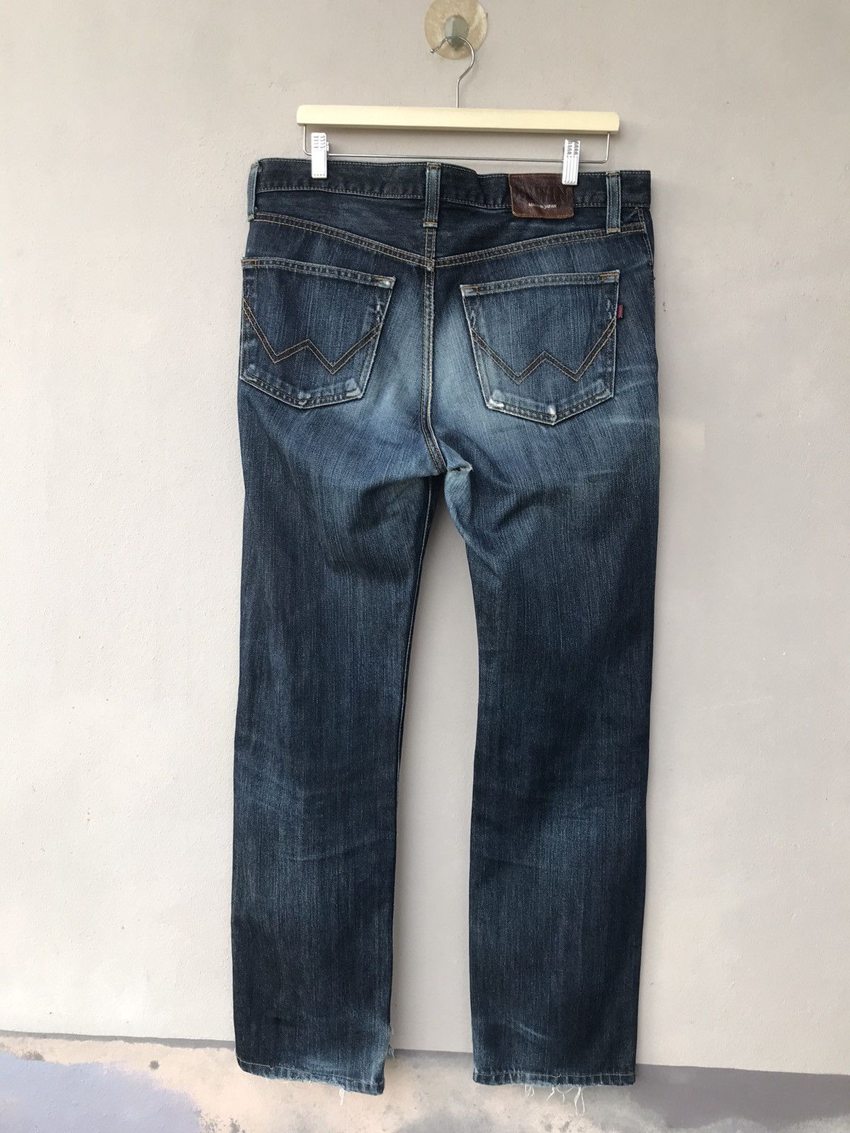Edwin Vintage Edwin 403 Distressed Denim Size US 34 / EU 50 - 7 Thumbnail