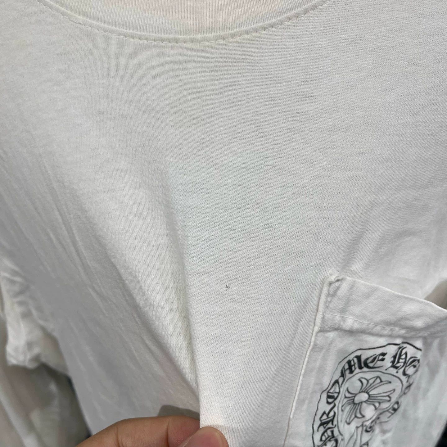 Chrome Hearts Chrome Hearts LV Qilin Arm HS LS M 95N w/Holes #11542 Size US M / EU 48-50 / 2 - 7 Thumbnail