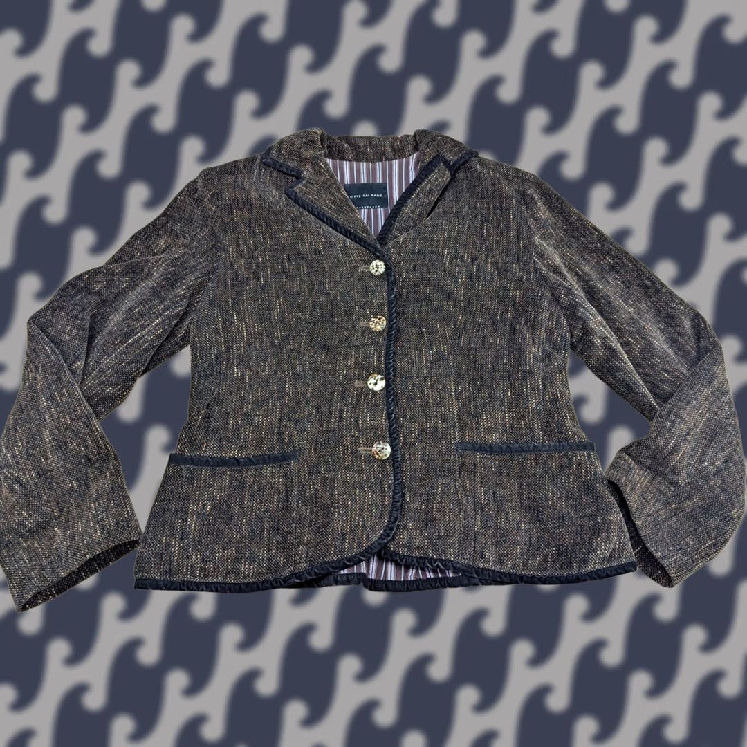 Vintage Bitte Kai Rand Blazer Jacket Womens Size 38 Brown Ladies Jacket Blazer Women 38 Brown Bitte Kai Rand Ladies Blazer Jacket Brown 38 Women Size XS / US 0-2 / IT 36-38 - 1 Thumbnail