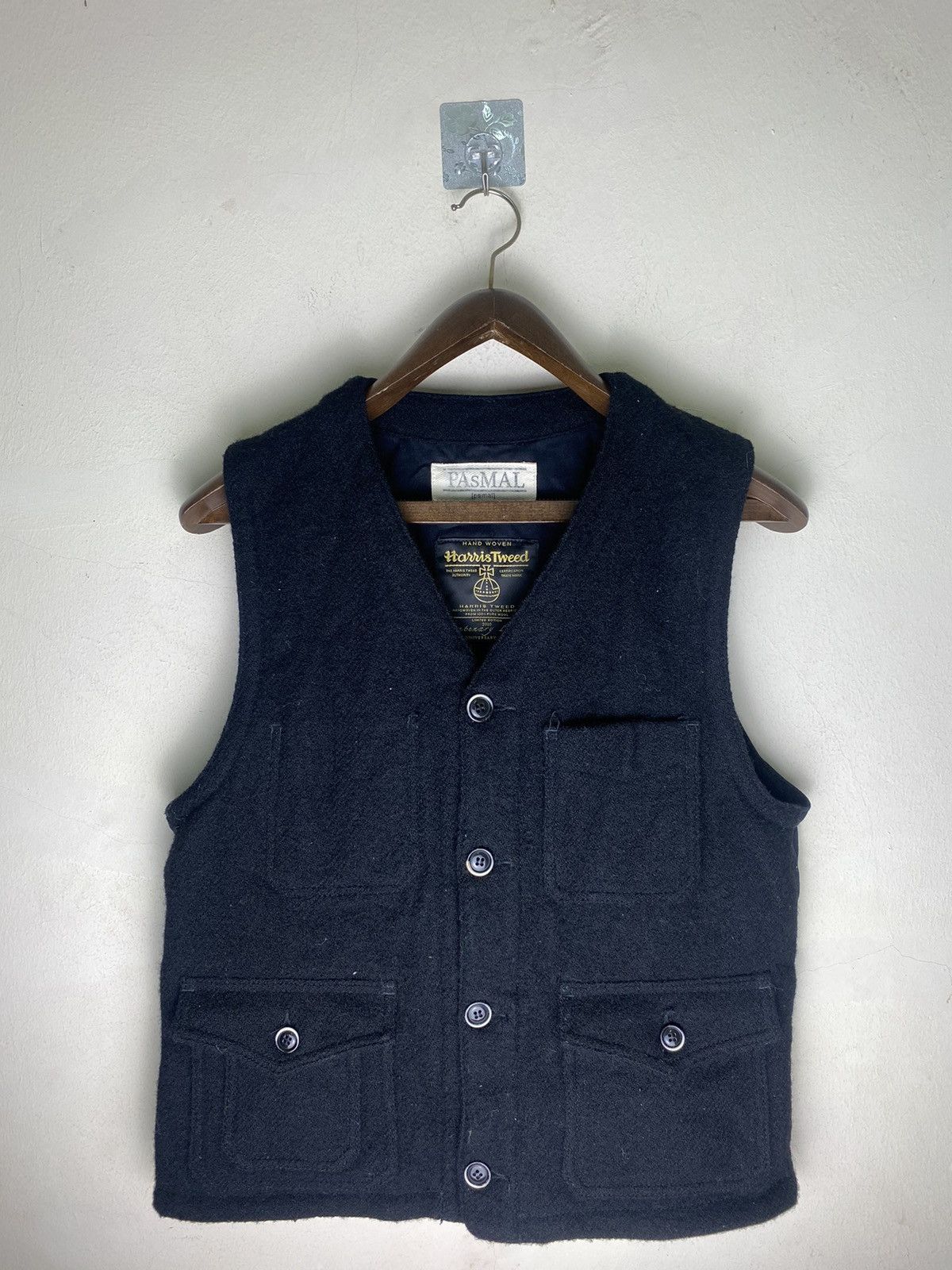 Harris Tweed × Japanese Brand Limited Edition 2010 Harris Tweed 100Th Anniversary Vest Size US L / EU 52-54 / 3 - 11 Thumbnail
