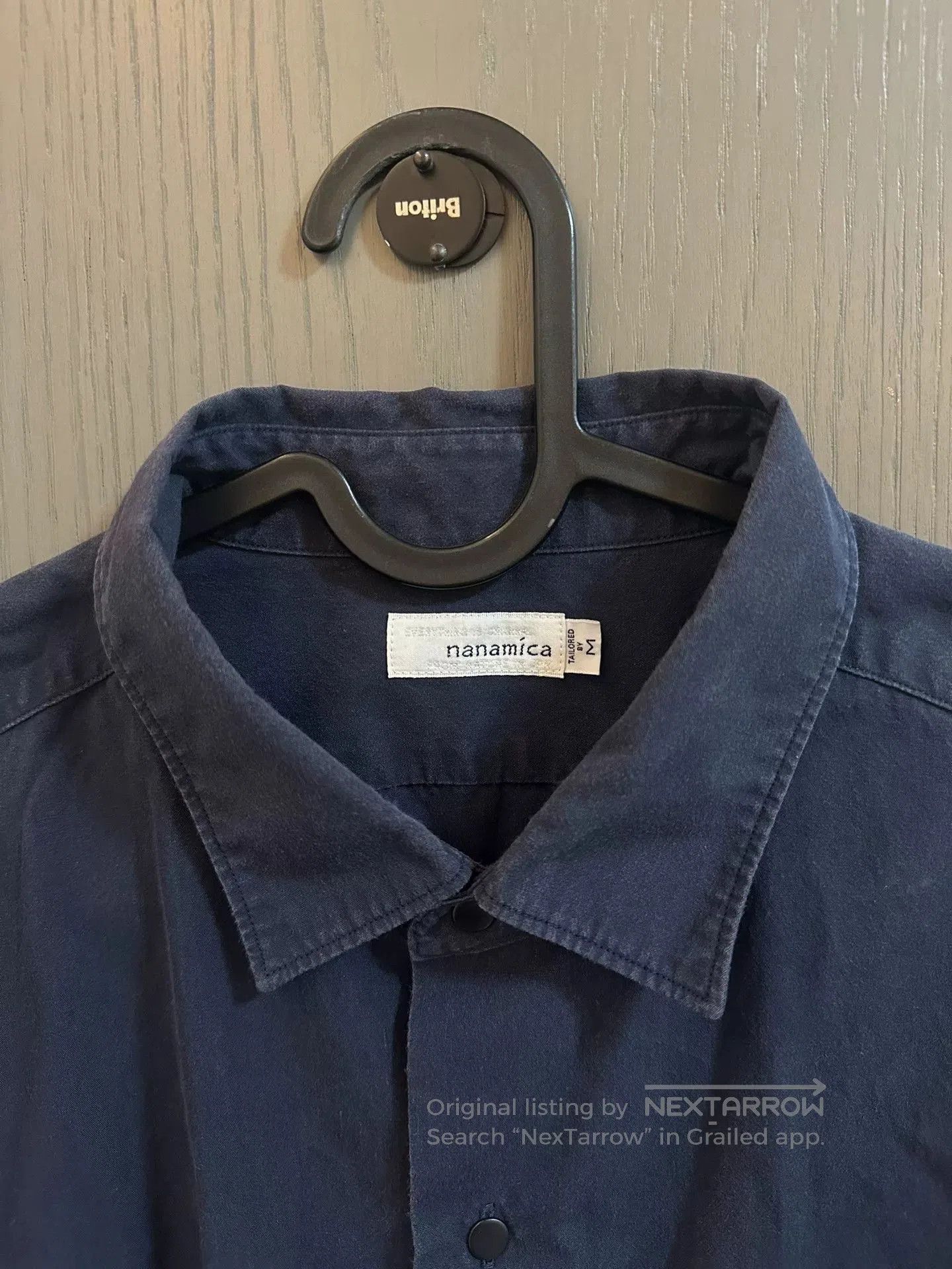Nanamica NANAMICA Regular Collar Wind Shirt. Size US M / EU 48-50 / 2 - 2 Thumbnail