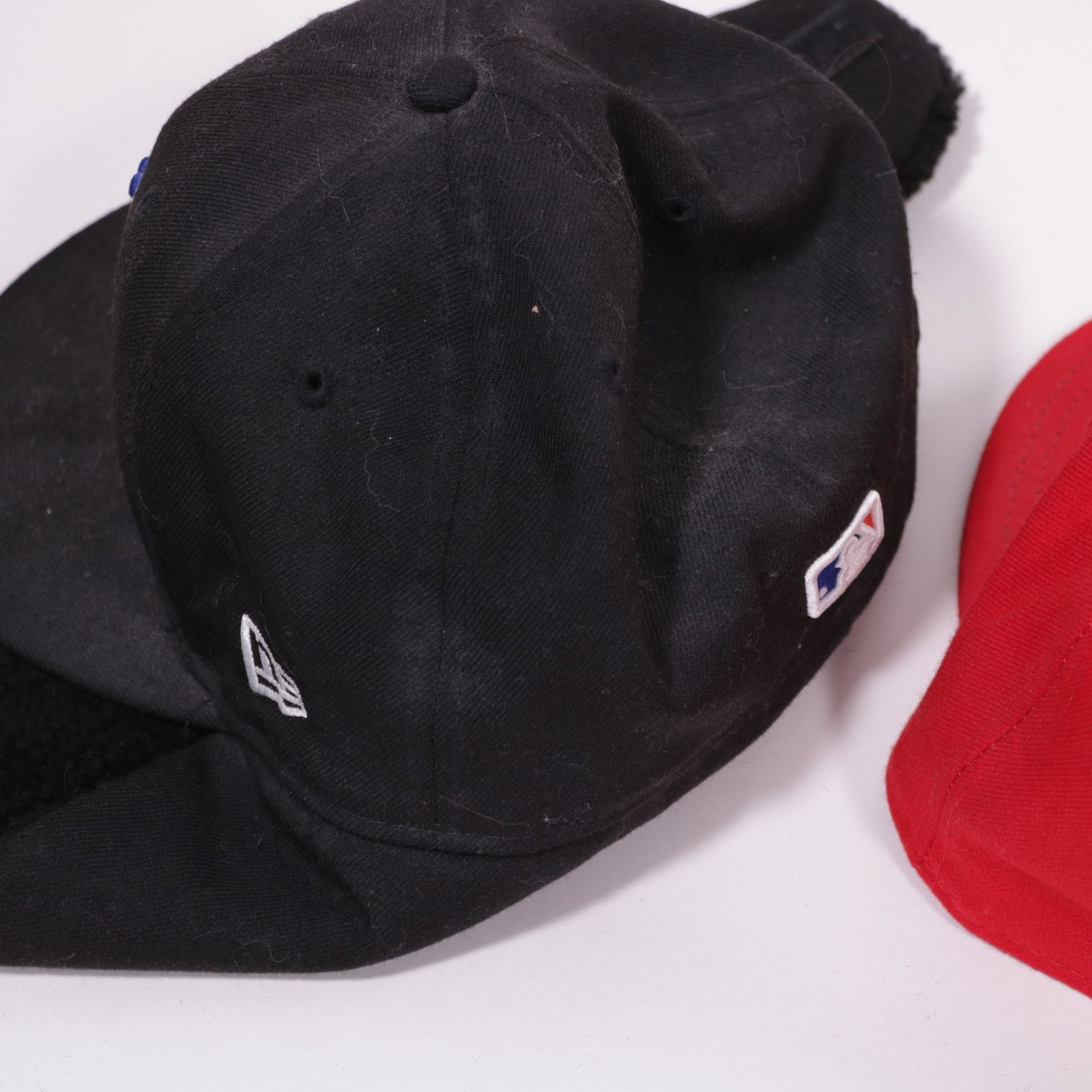 New Era 4x New York Mets Fitted Hats NY Blue Black Red New Era Size 38 - 9 Thumbnail