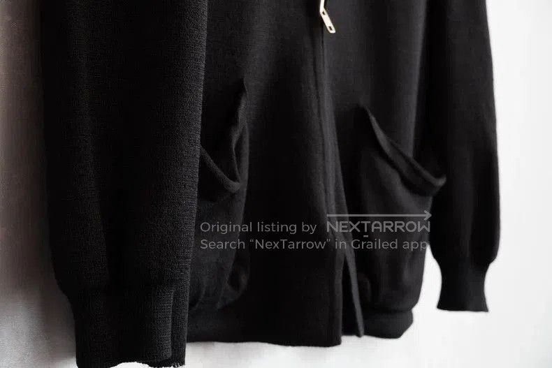 Yohji Yamamoto Yohji Yamamoto 90AW Wool Zip Cardigan. Size US M / EU 48-50 / 2 - 5 Thumbnail