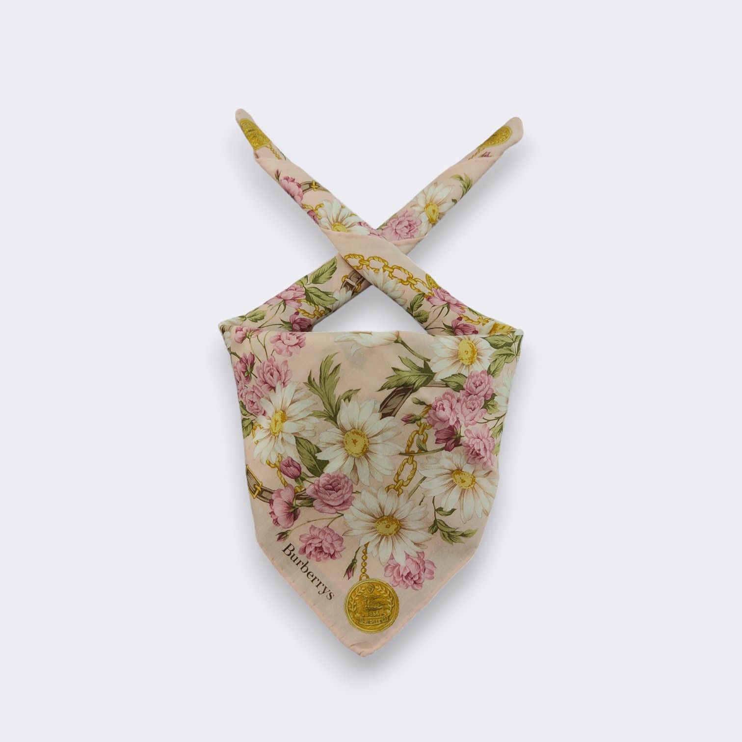 Burberry Vintage Burberry Handkerchief Neckerchief Bandana H183D Size ONE SIZE - 1 Thumbnail