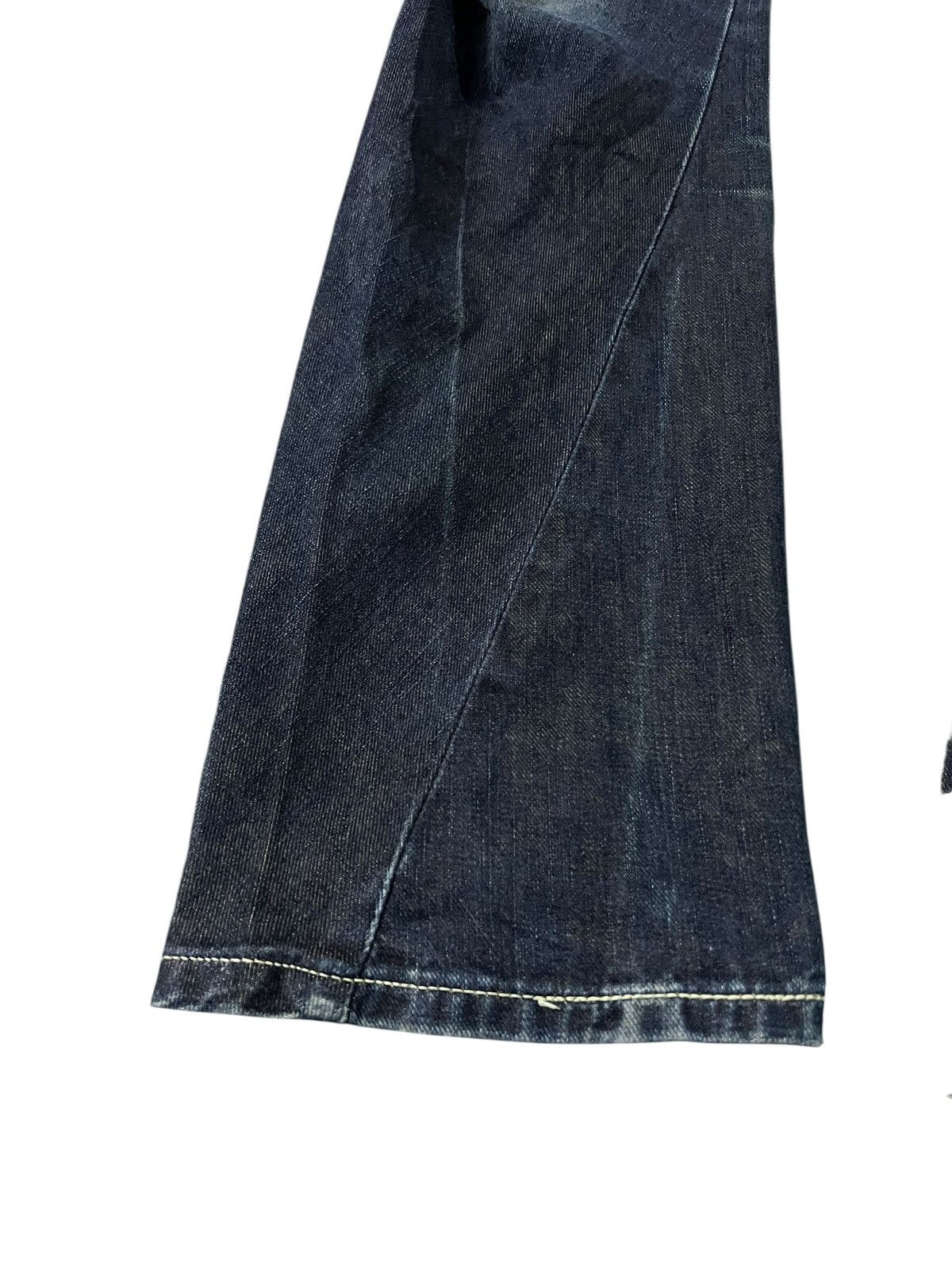 If Six Was Nine Lee Cowboy Backle Back Jean Size US 30 / EU 46 - 4 Thumbnail