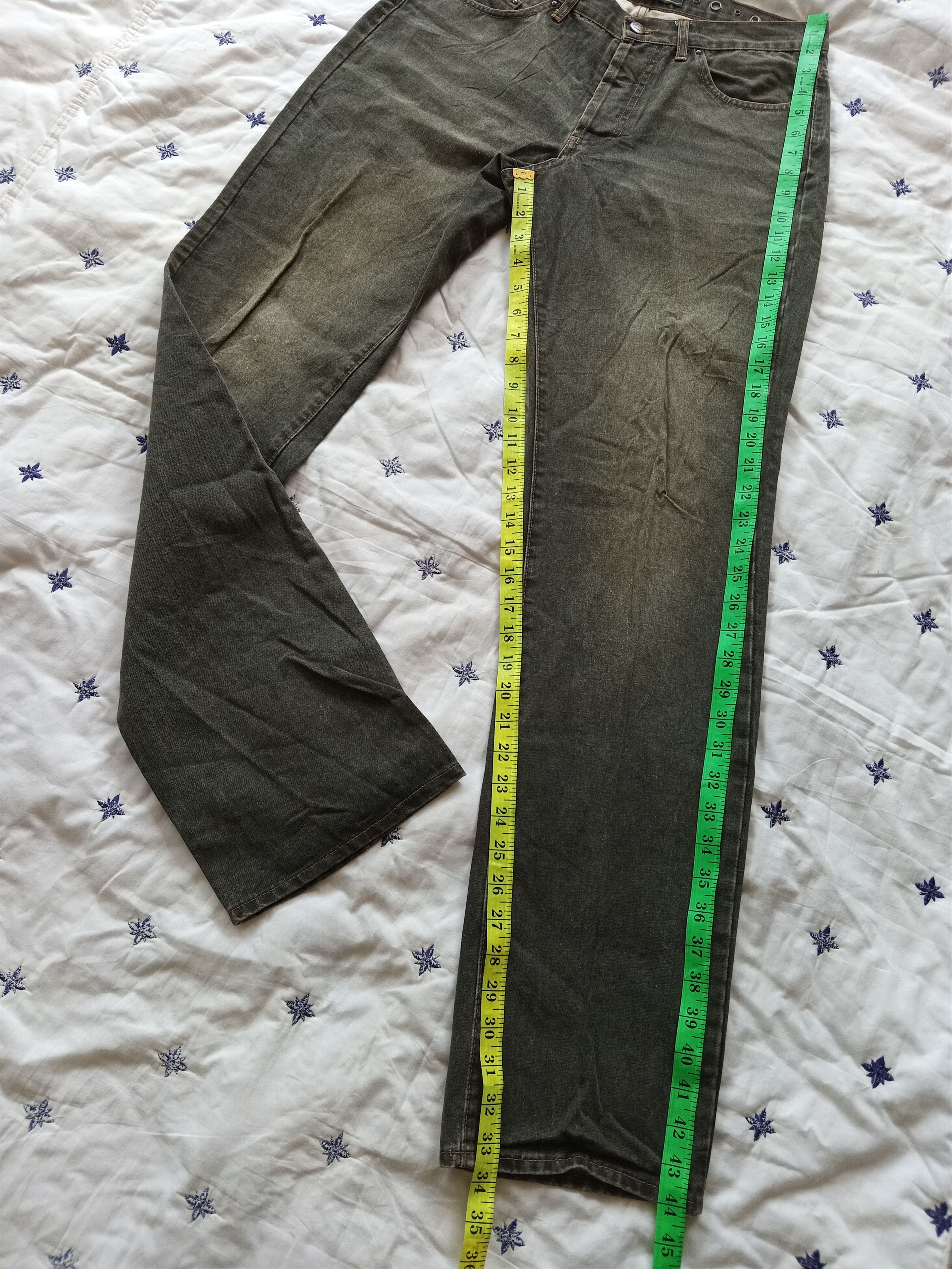 If Six Was Nine × Just Cavalli JUST CAVALLI💥Washed Faded Distressed Jeans Size 31" - 3 Thumbnail