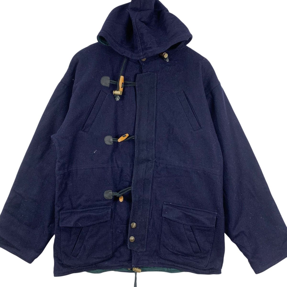 Urban Equipment Vintage URBAN EQUIPMENT Design Studio Blue Tartan Duffle Size US XL / EU 56 / 4 - 5 Thumbnail
