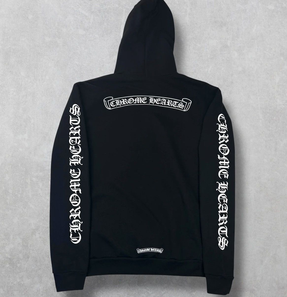 Chrome Hearts New Chrome Hearts Scroll Logo Hoodie Size Large Size US L / EU 52-54 / 3 - 2 Thumbnail