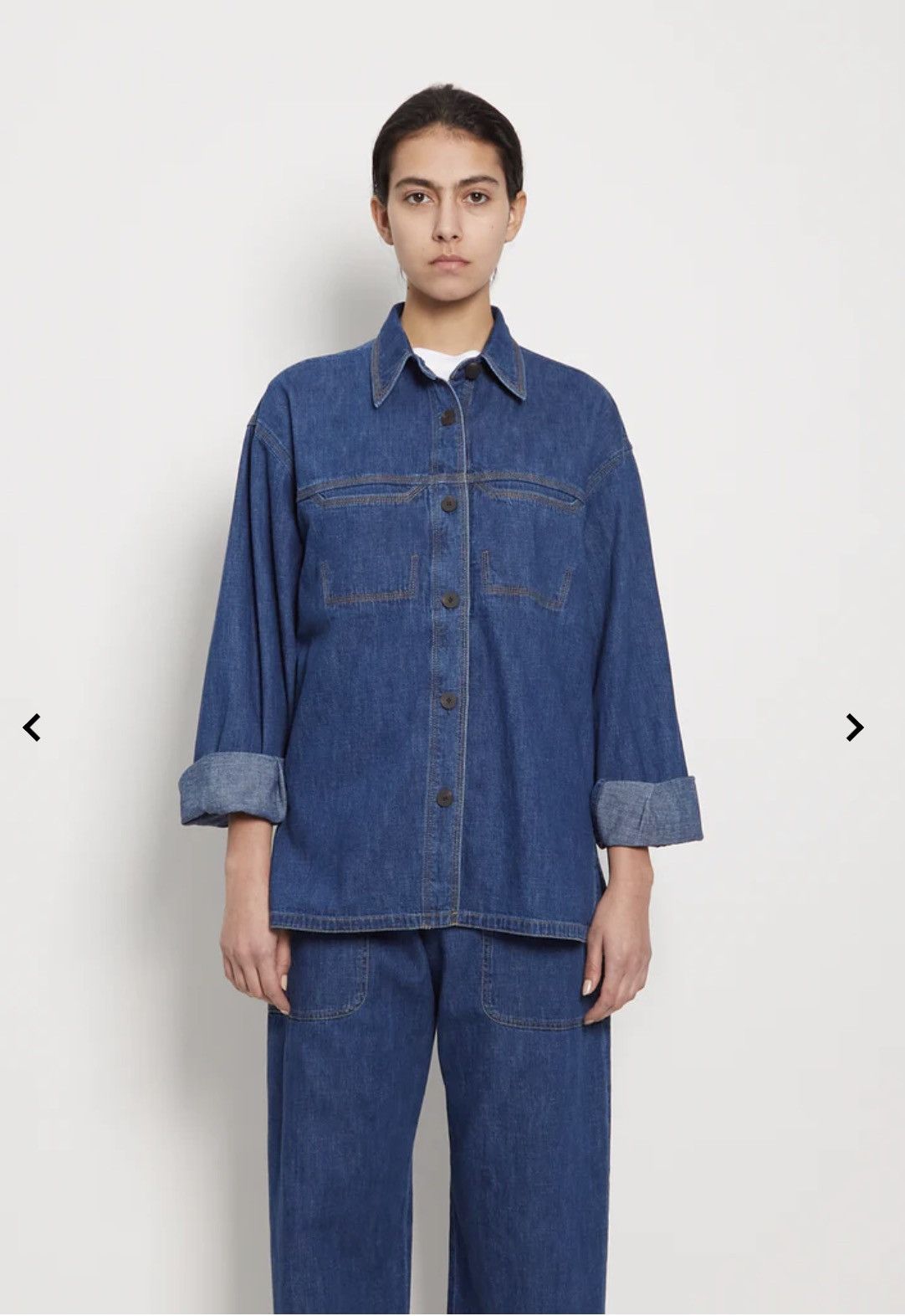 Studio Nicholson Studio Nicholson Denim Shirt Size S / US 4 / IT 40 - 9 Thumbnail