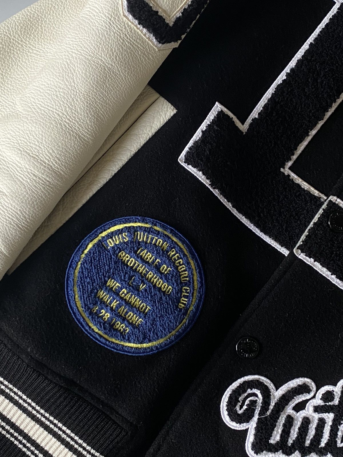 Louis Vuitton LV Martin Luther King Virgil Dreaming Varsity Jacket 50 L Size US M / EU 48-50 / 2 - 5 Thumbnail