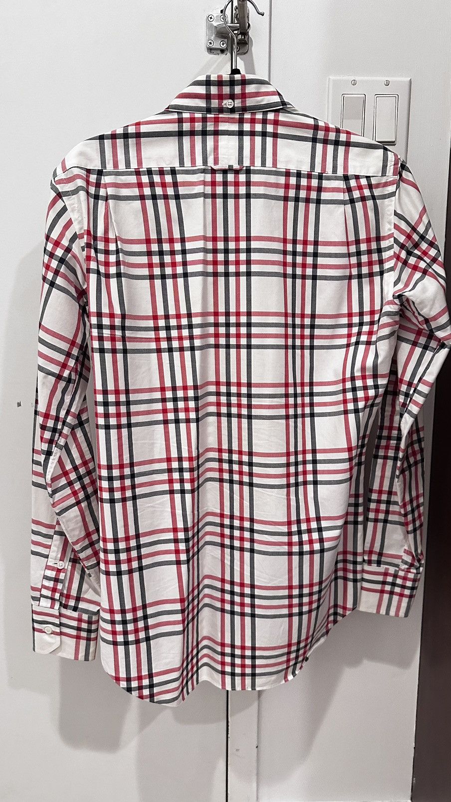 Thom Browne Plaid Button Down