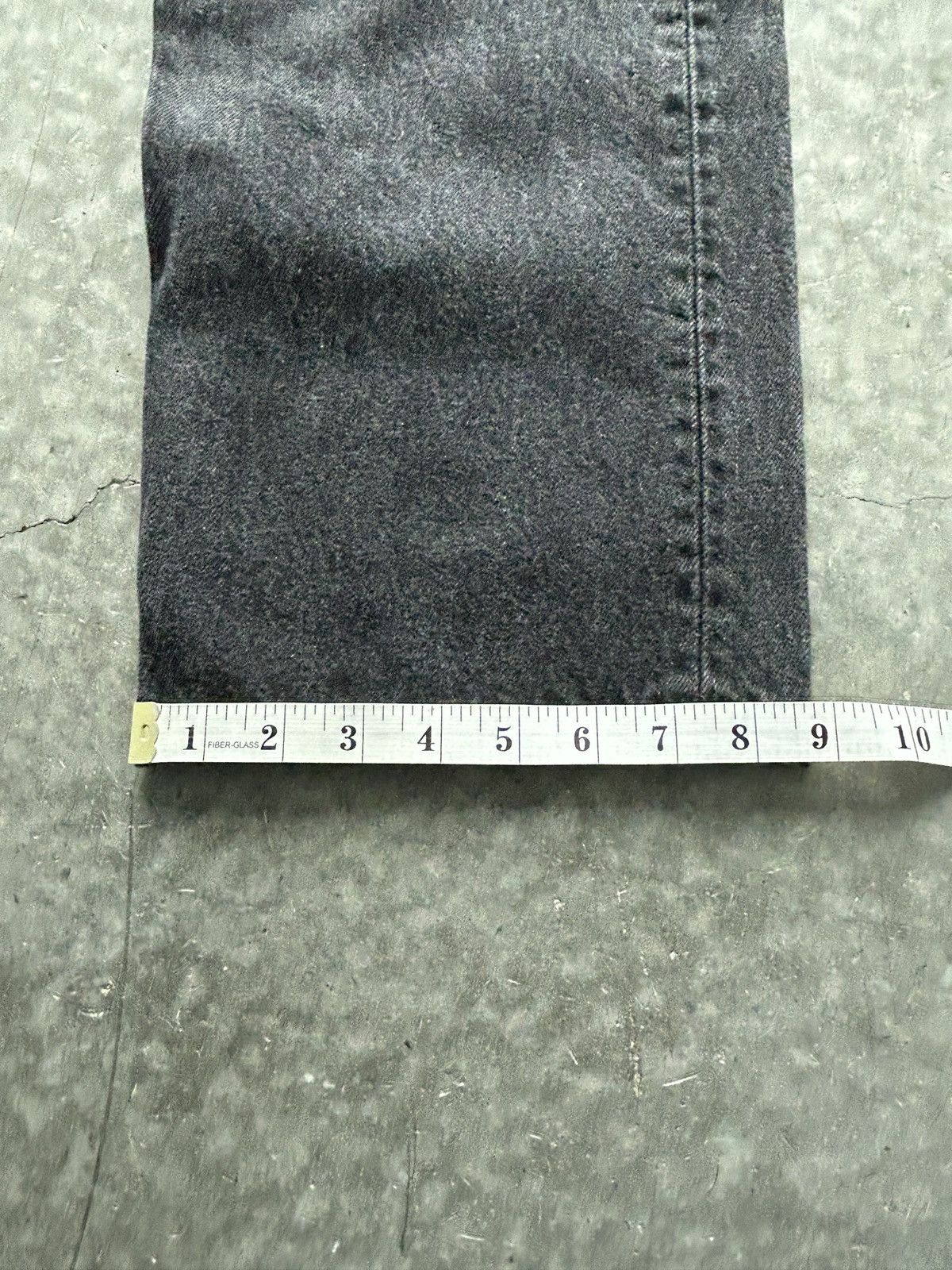 Levi's Vintage Y2K Levis 501 Black Denim Jeans 34x32 Size US 34 / EU 50 - 7 Thumbnail