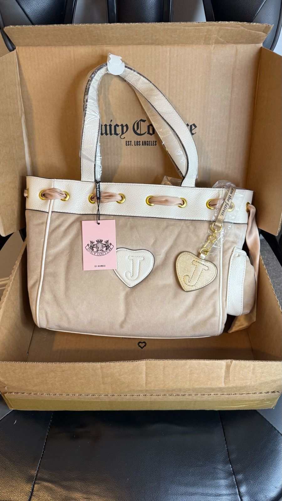 Juicy Couture Juicy Couture Sand Daydreamer Shopper Bag Size ONE SIZE - 3 Thumbnail