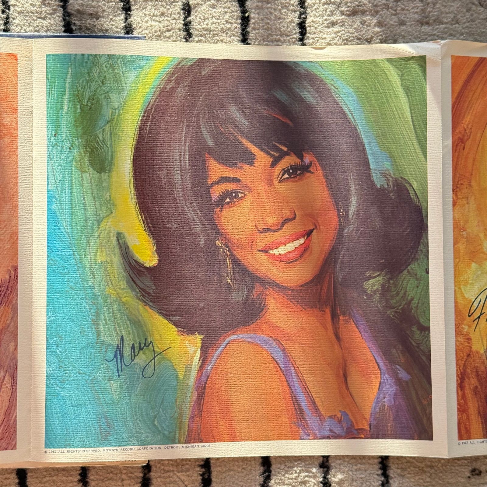 Vintage Vtg Diana Ross Supremes 2-663 1967 Rockaway w Prints VG+ Size ONE SIZE - 11 Thumbnail