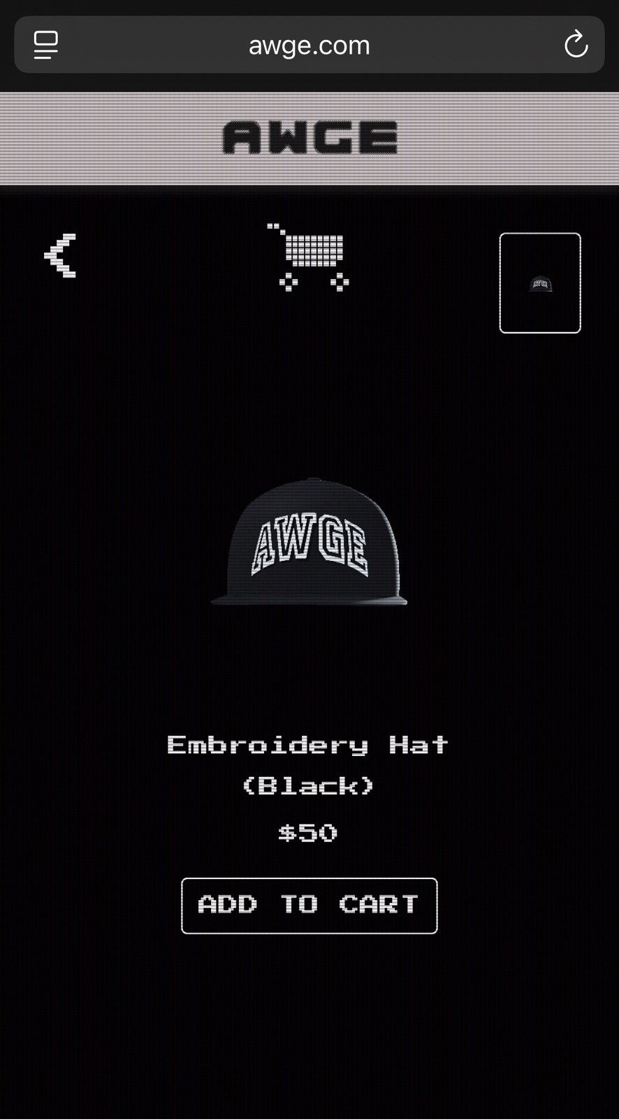 AWGE AWGE Embroidered Trucker Hat (Black) Size ONE SIZE - 6 Thumbnail