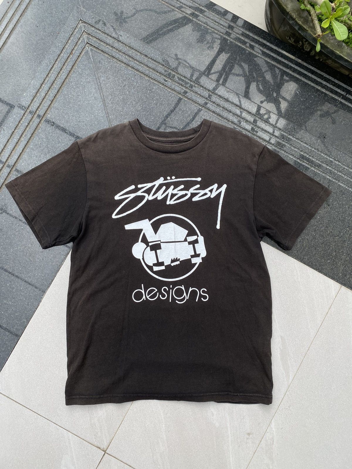 Streetwear × Stussy × Vintage STUSSY FADED VINTAGE Y2K SKATE
