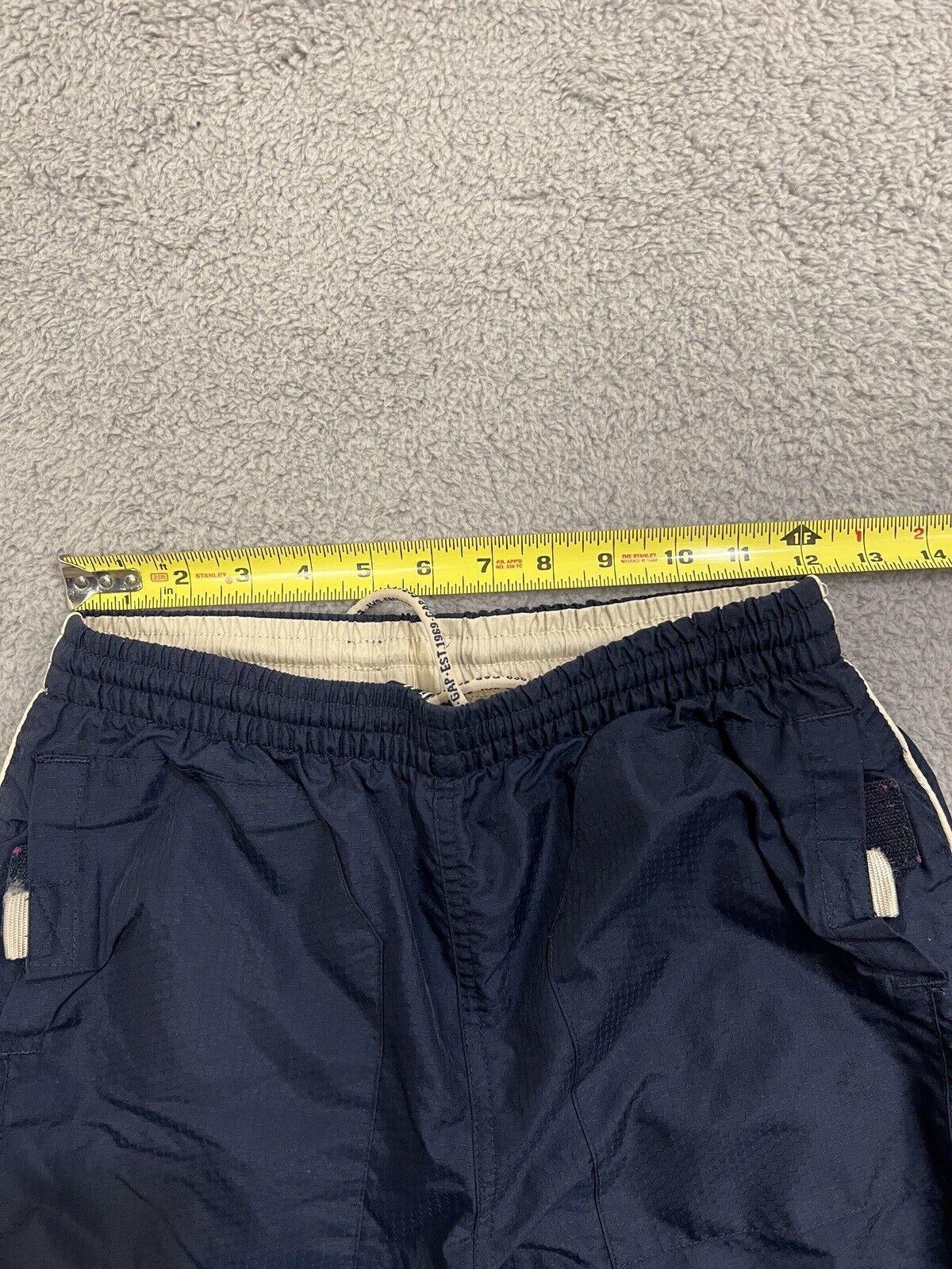 Gap Vintage GAP Track Pants Blue Ankles Nylon Lined Pockets Size US 28 / EU 44 - 6 Thumbnail