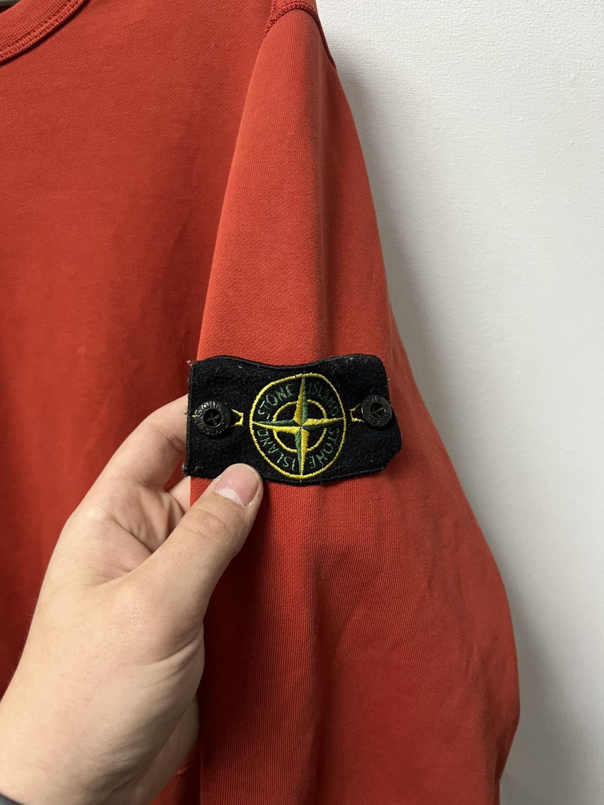 Stone Island Stone Island Sweatshirt Red Nylon Size US S / EU 44-46 / 1 - 7 Thumbnail