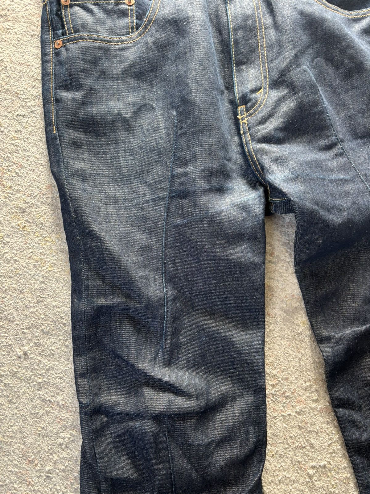 Junya Watanabe Cropped denim capris AD2008 Size US 32 / EU 48 - 3 Thumbnail