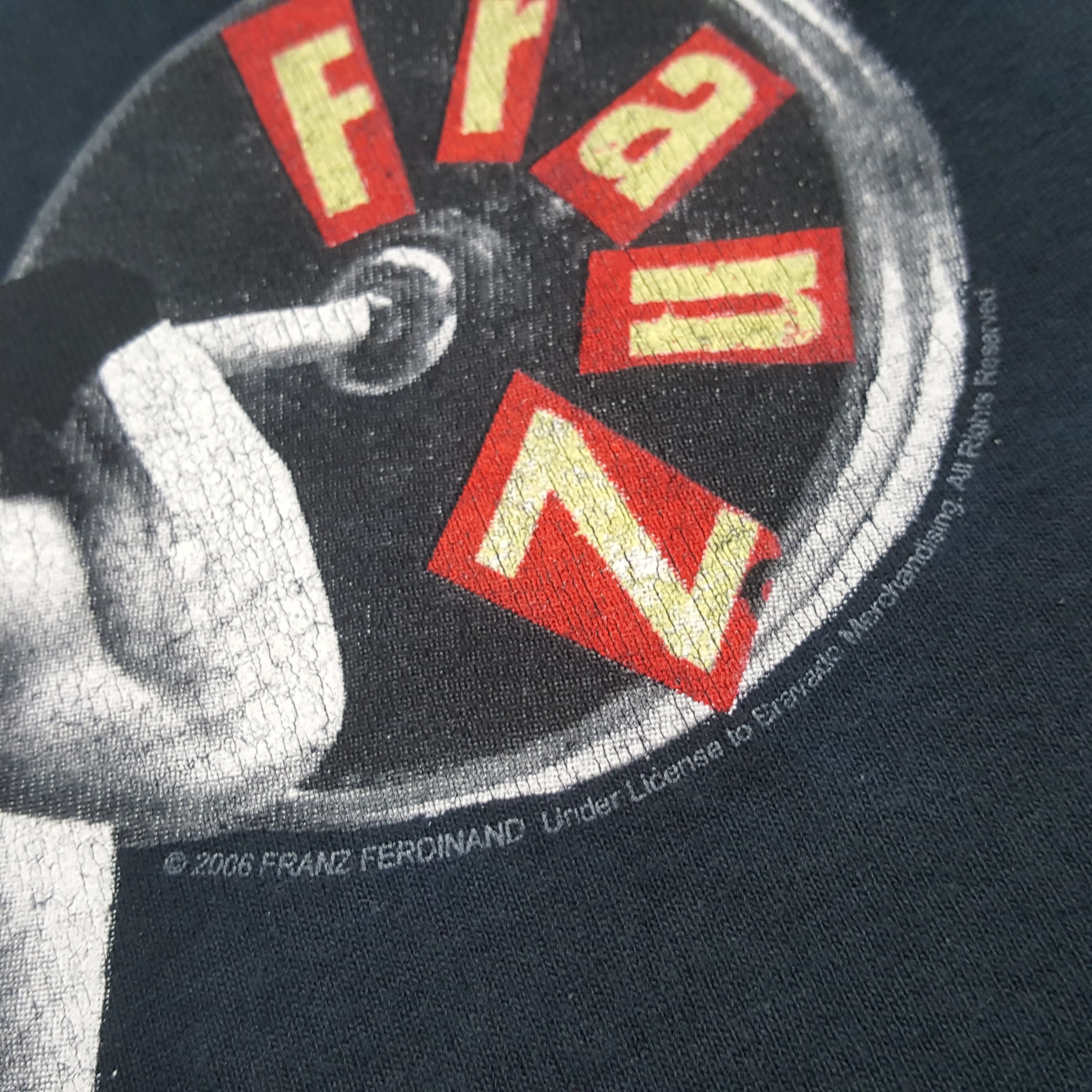 Band Tees Vintage Franz Ferdinand Scottish Rock Band T-shirt RR3 Size US XL / EU 56 / 4 - 8 Thumbnail