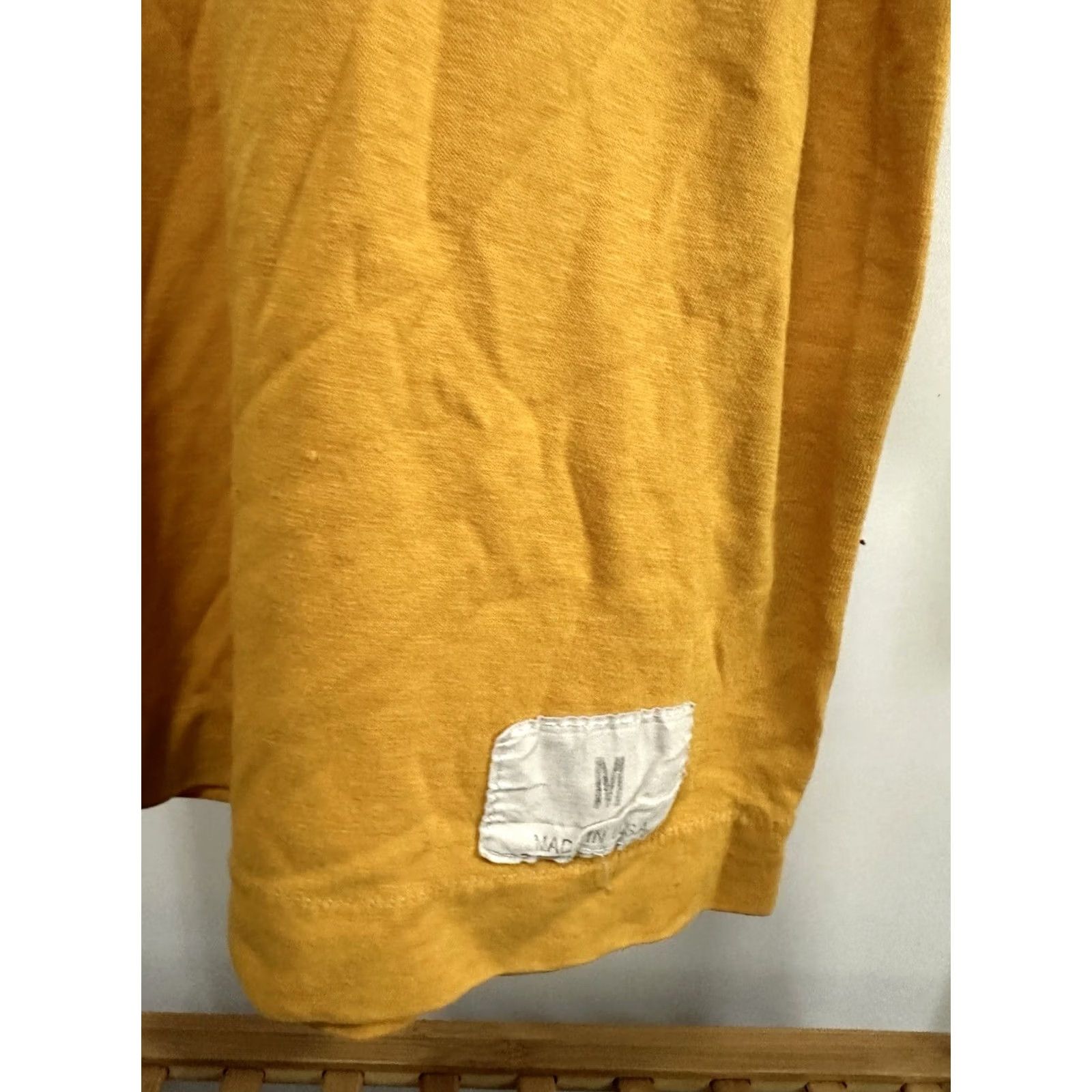 Vintage VTG 70s Sorority Greek Life Theresa Paper Thin Football Jersey T-Shirt M USA Size US M / EU 48-50 / 2 - 4 Thumbnail