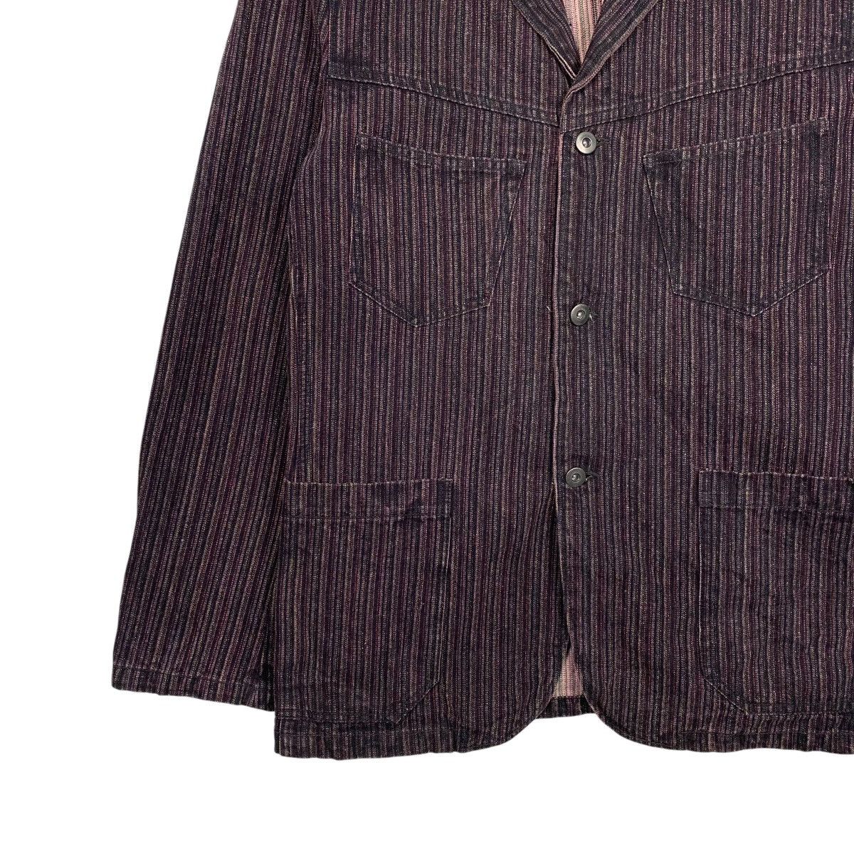 Japanese Brand Japanese Brand Virgin Voyage Hickory Casual Jacket Size US L / EU 52-54 / 3 - 3 Thumbnail