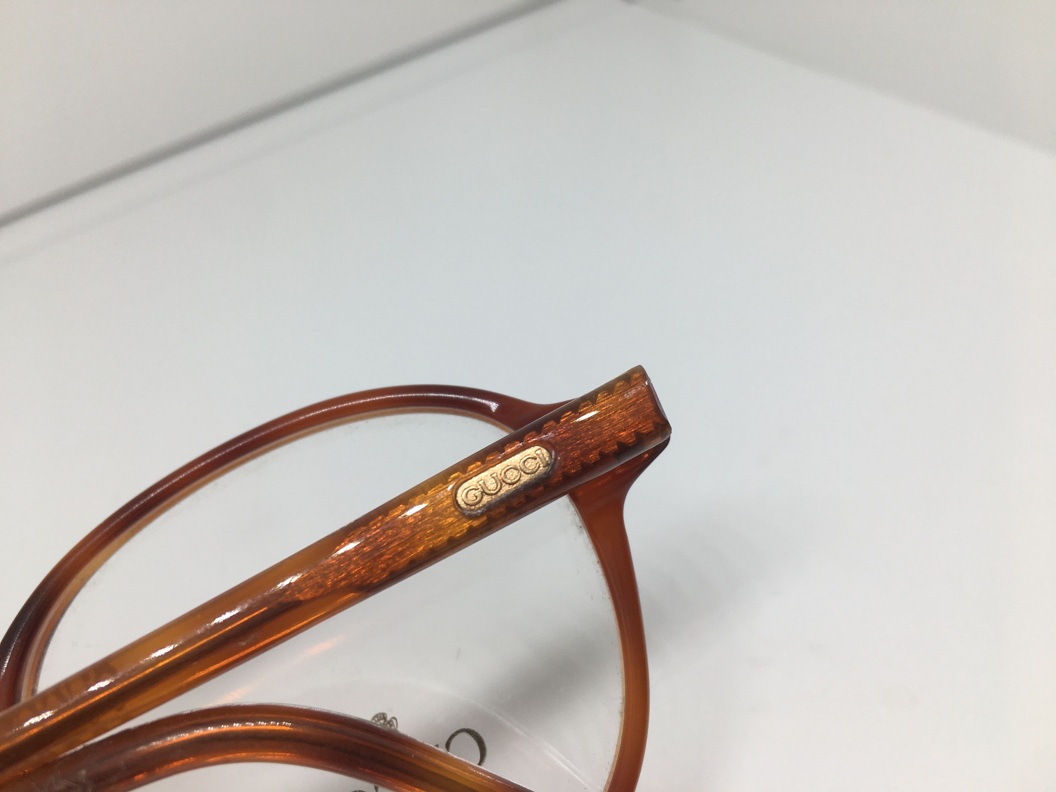 Gucci Vintage GUCCI GG1144 Eyeglasses Frame Italy Size ONE SIZE - 9 Thumbnail