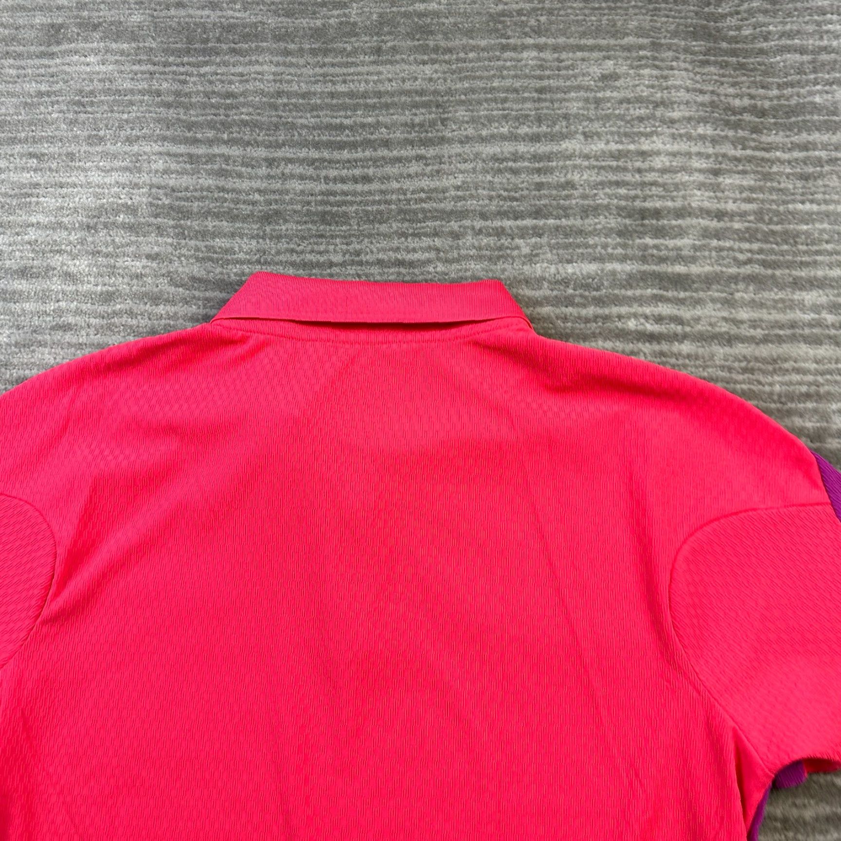 Nike Nike Court Polo Mens M Purple DriFit Tennis Zip Shirt Size US M / EU 48-50 / 2 - 5 Thumbnail