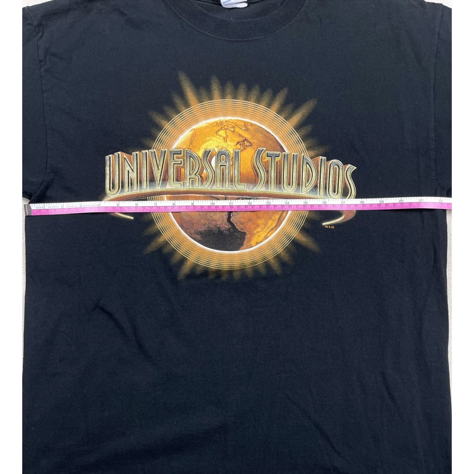 Star Wars VINTAGE Universal Studios Star Wars T-Shirt XL Men's Black 90s Halloween Horror Crew Neck Short Sleeve Graphic Logo Shirt Size US XL / EU 56 / 4 - 5 Thumbnail