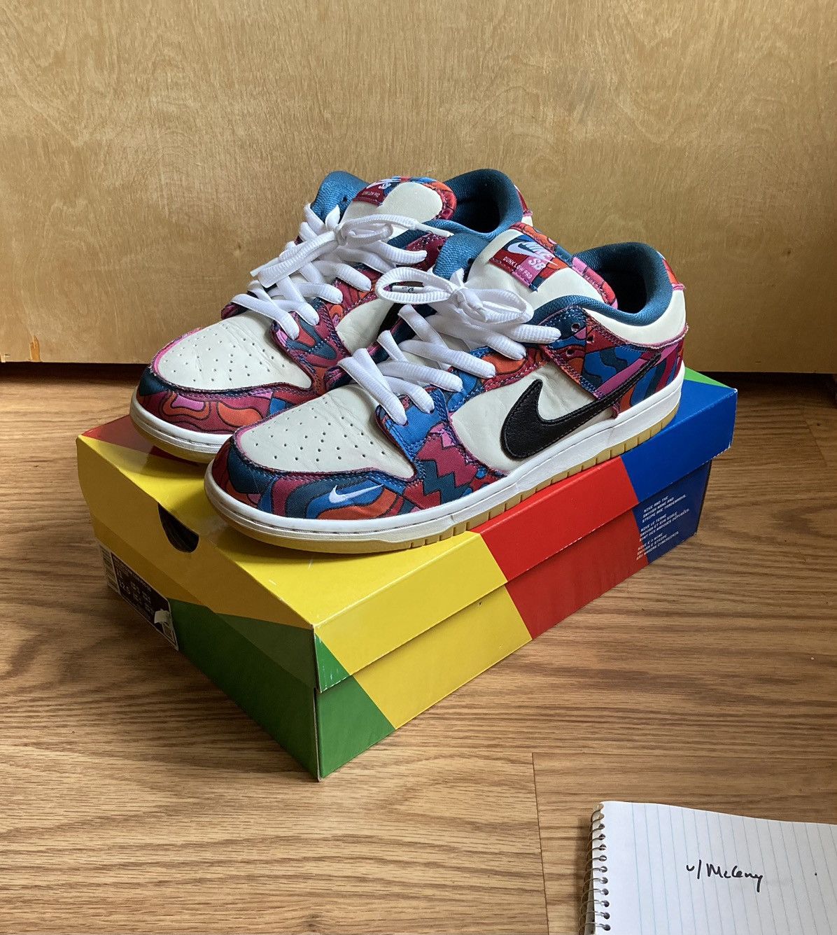 Nike Nike SB Dunk Low x Parra ‘Abstract Art’ Size 11 | Grailed