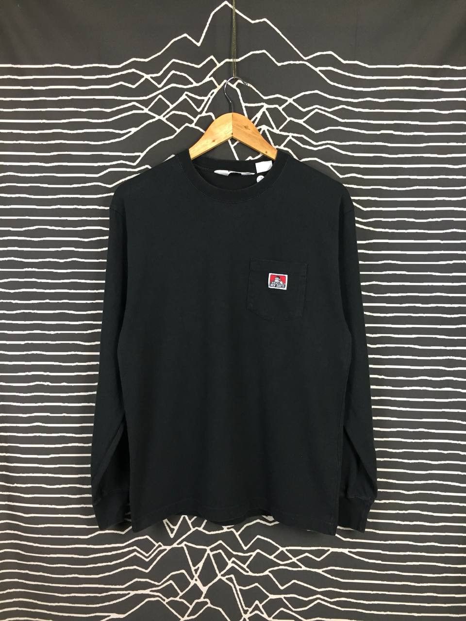 Ben Davis × Vintage Ben Davis Work Clothing Pocket Longsleeve Tee Size US M / EU 48-50 / 2 - 1 Thumbnail