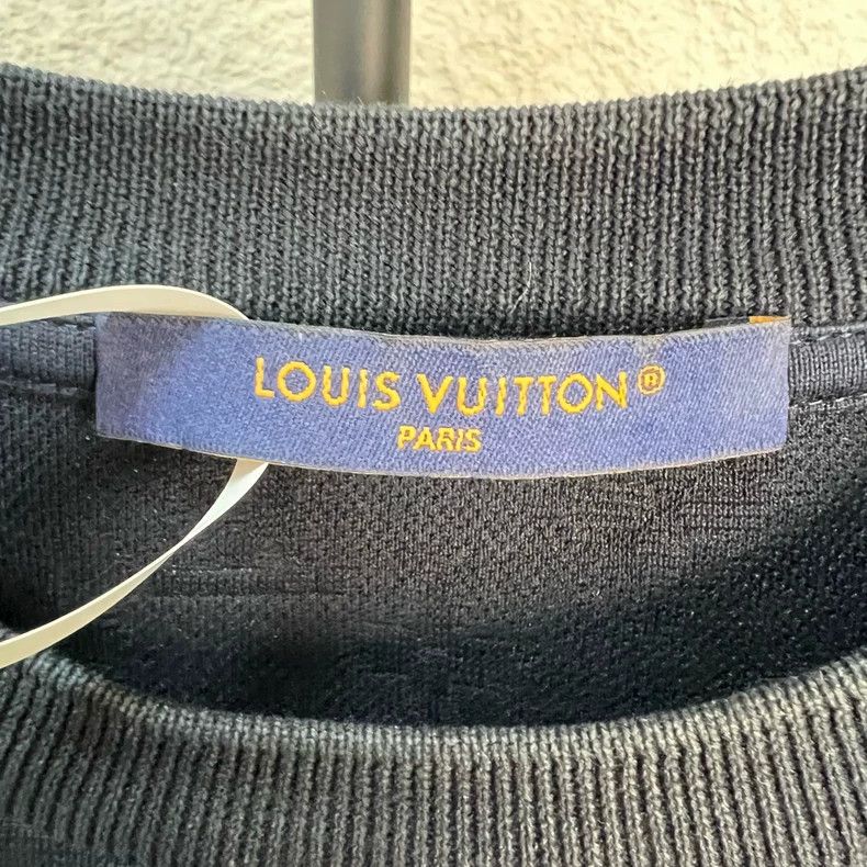 Louis Vuitton Louis Vuitton Dark print full print black short sleeve Size US L / EU 52-54 / 3 - 4 Thumbnail