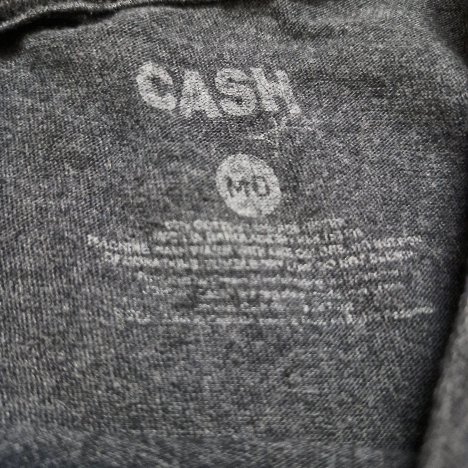 CASH CA Johnny Cash “Man In Black” Tennessee Three T-Shirt Men’s M Size US M / EU 48-50 / 2 - 2 Thumbnail
