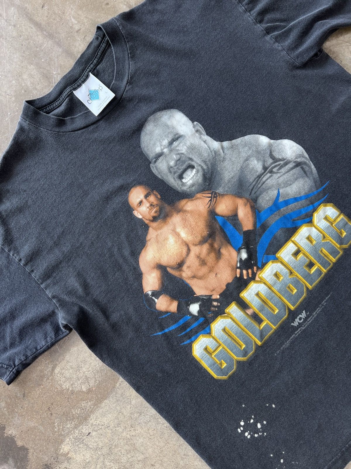 Outlet WCW Goldberg T-shirt y2k