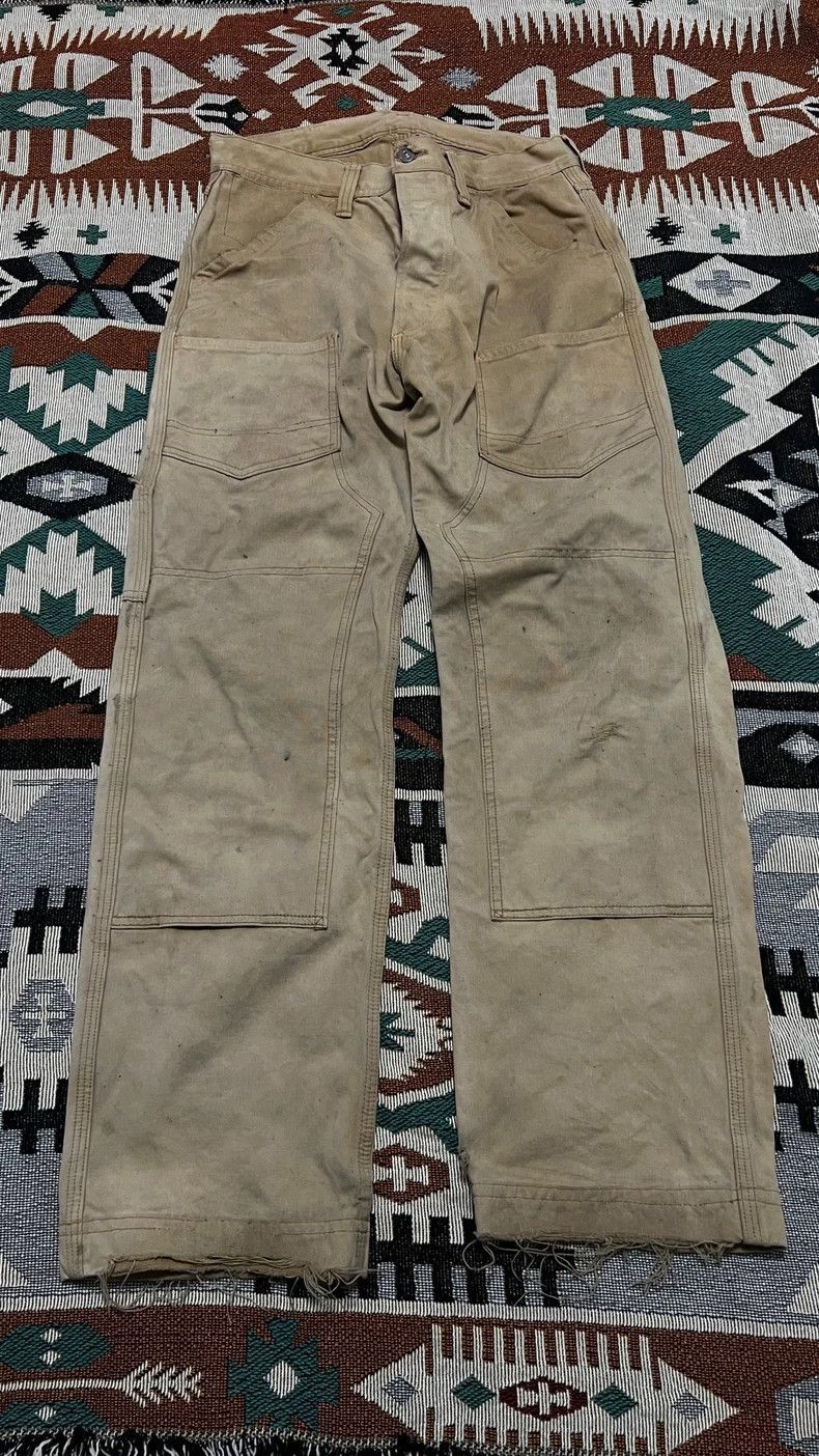 Freewheelers Freewheelers Dyed and Used Casual Pants with Faded Color-2 Size US 40 / EU 56 - 1 Thumbnail