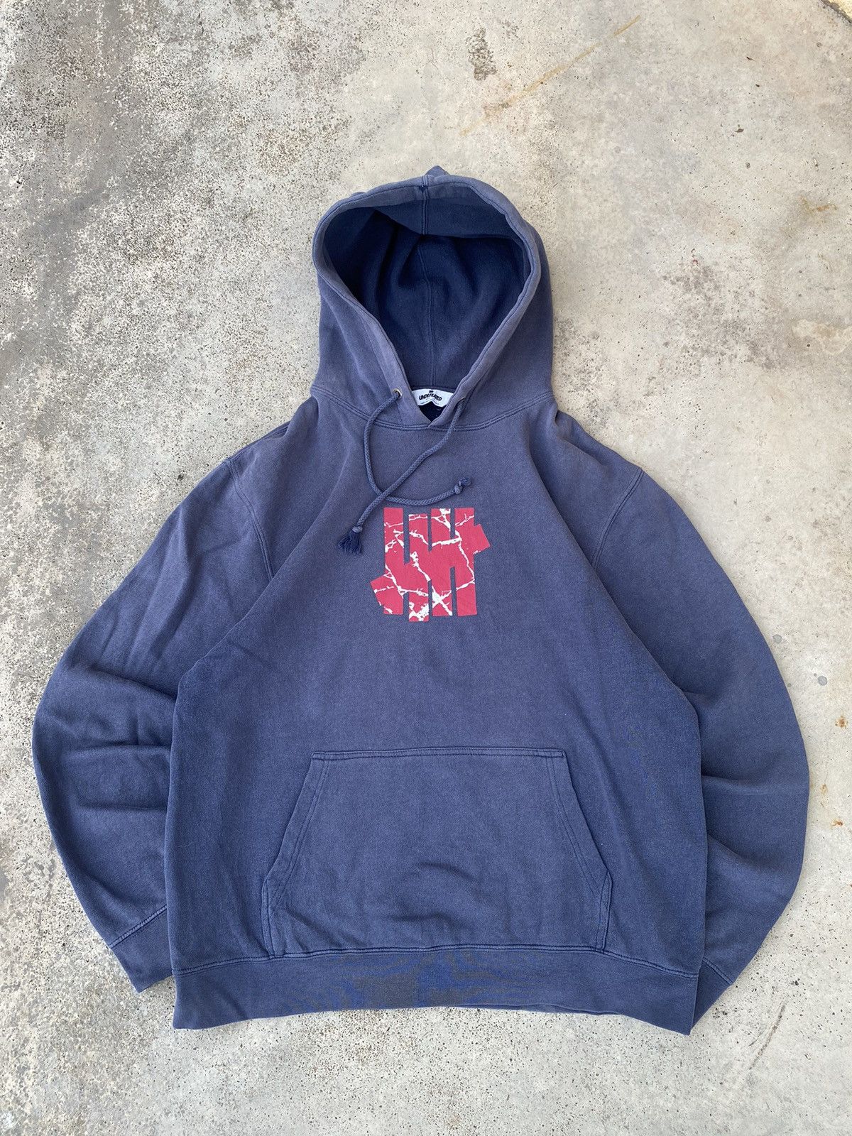 Undefeated Vintage Y2K Undefeated Center Lightning Pull Over Hoodie Size US L / EU 52-54 / 3 - 1 Thumbnail