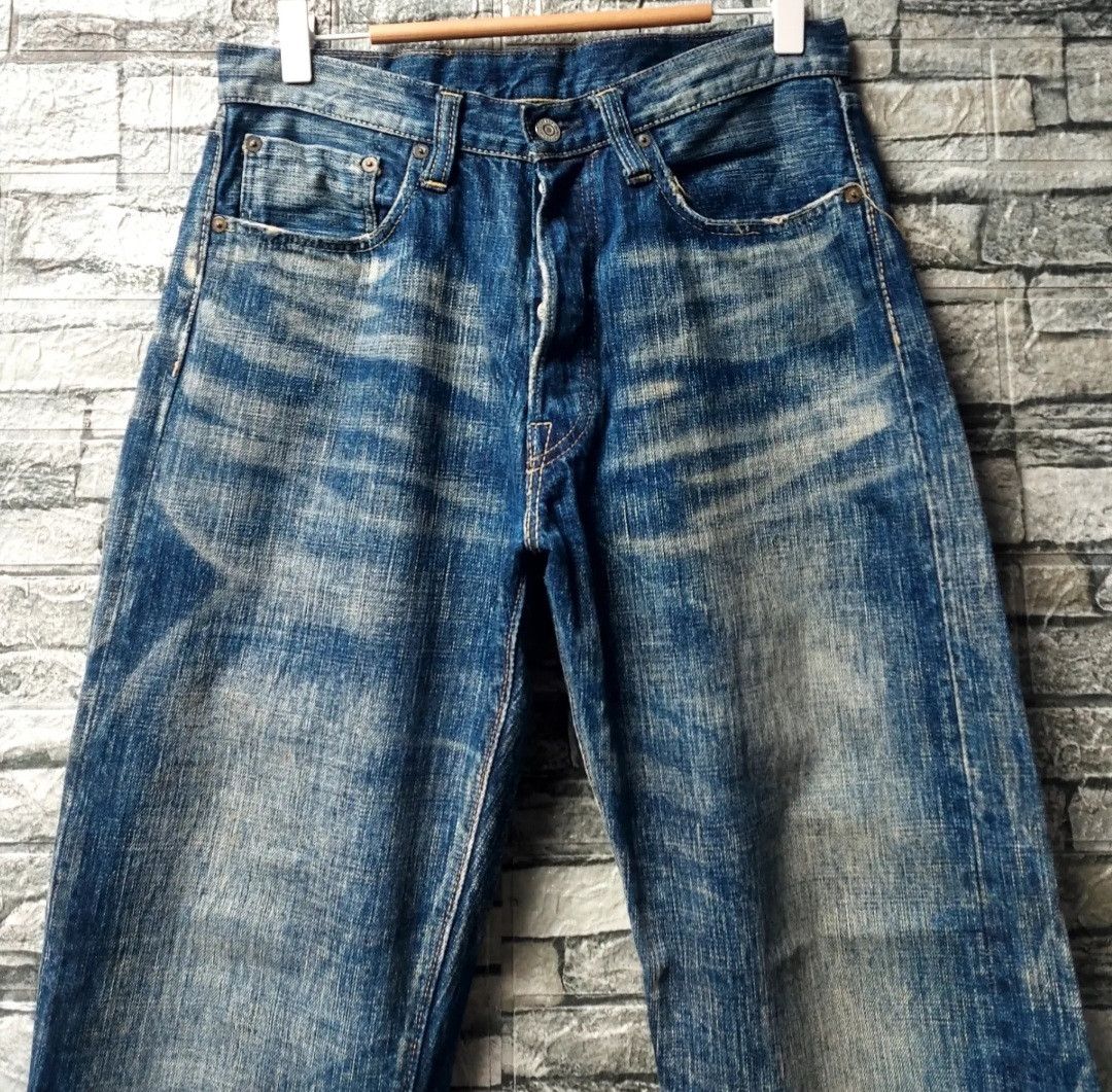 Japanese Brand Vtg SUGAR CANE Hawaii Aloha Denim Selvedge Jeans Size US 32 / EU 48 - 13 Thumbnail