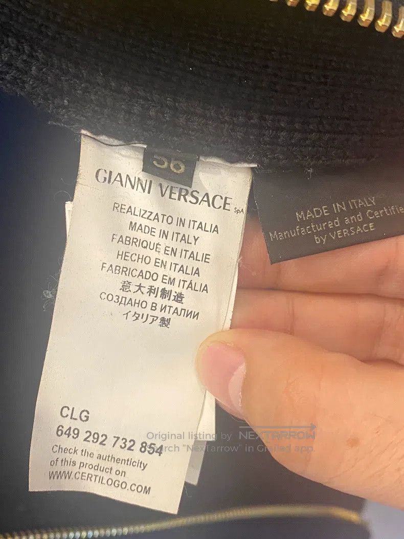 Versace Versace Full wool coat Size US XL / EU 56 / 4 - 6 Thumbnail
