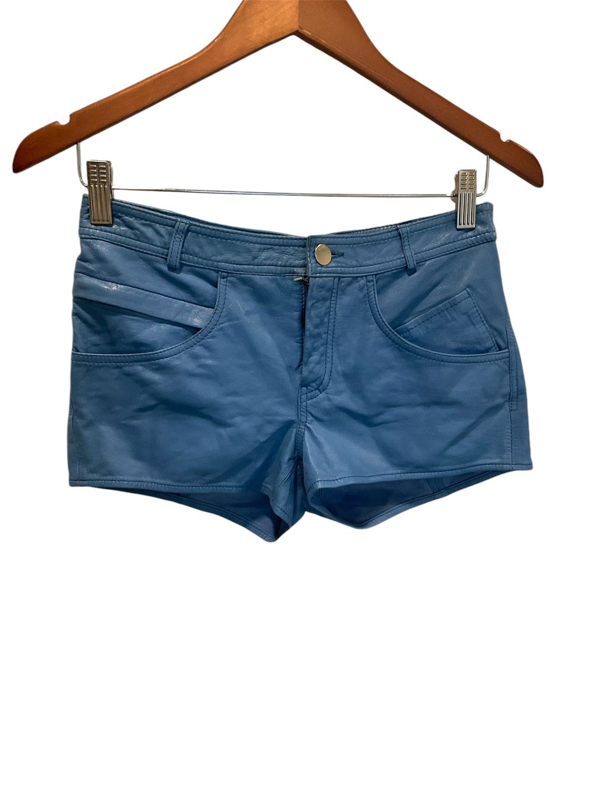 LAMARQUE LEATHER HOT SHORTS Size 25" / US 0 / IT 36 - 3 Thumbnail