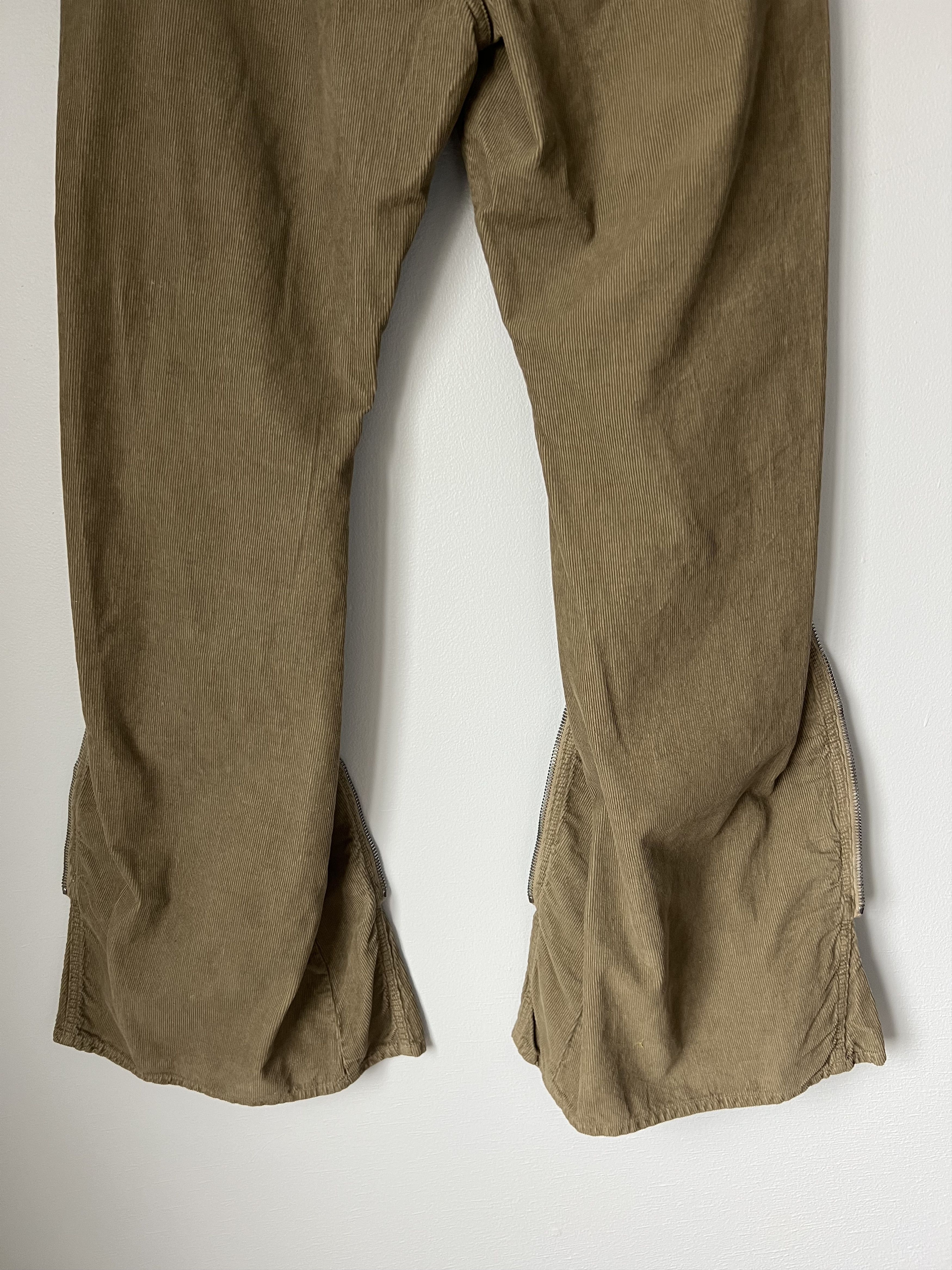 Rick Owens Drkshdw Rick Owens DRKSHDW Corduroy Bolana Banana Pants Size US 29 - 7 Thumbnail