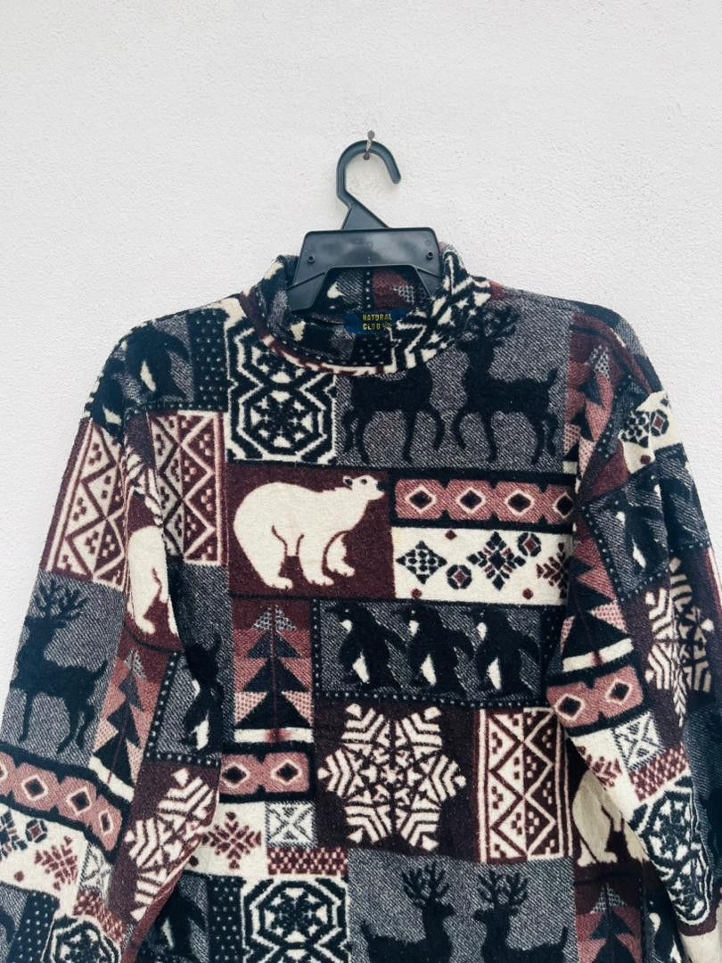 Japanese Brand Vintage Natural Club Japanese Designer Fashion Style Size US L / EU 52-54 / 3 - 3 Thumbnail