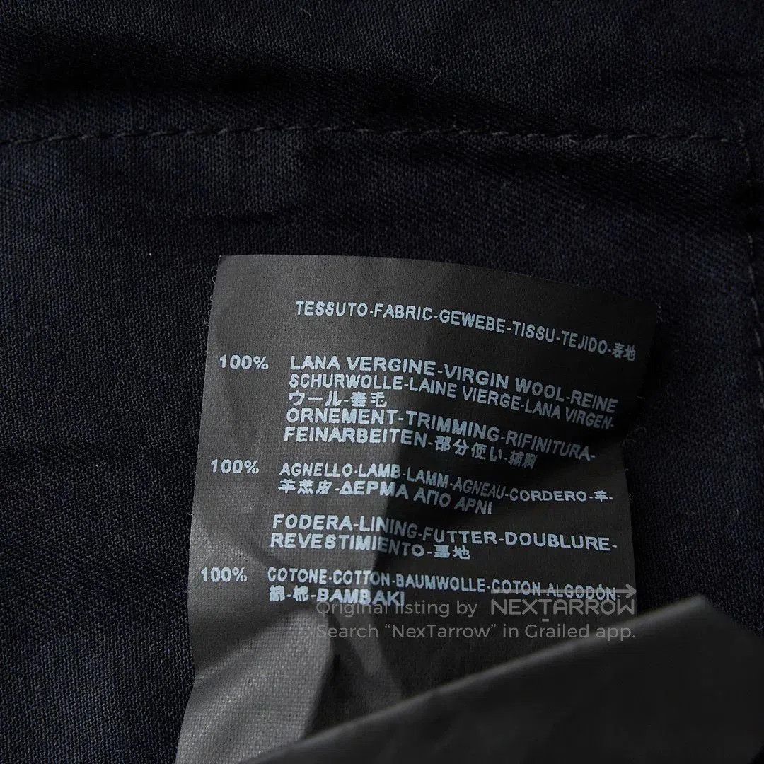 Saint Laurent Paris Saint Laurent Men's Wool Trousers. Size US 30 / EU 46 - 7 Thumbnail