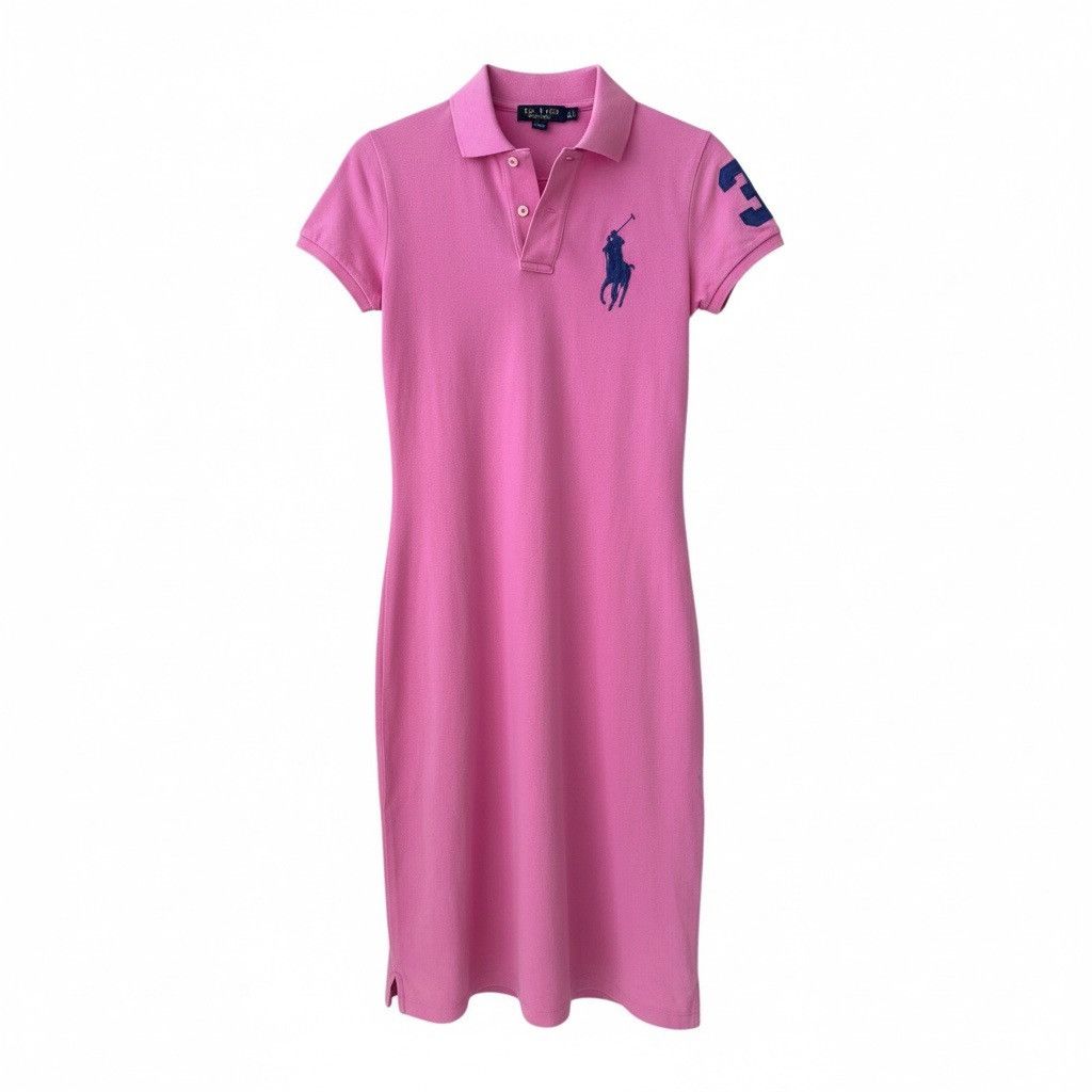 Ralph Lauren Ralph Lauren Vintage pink polo dress XS Size XS / US 0-2 / IT 36-38 - 2 Thumbnail