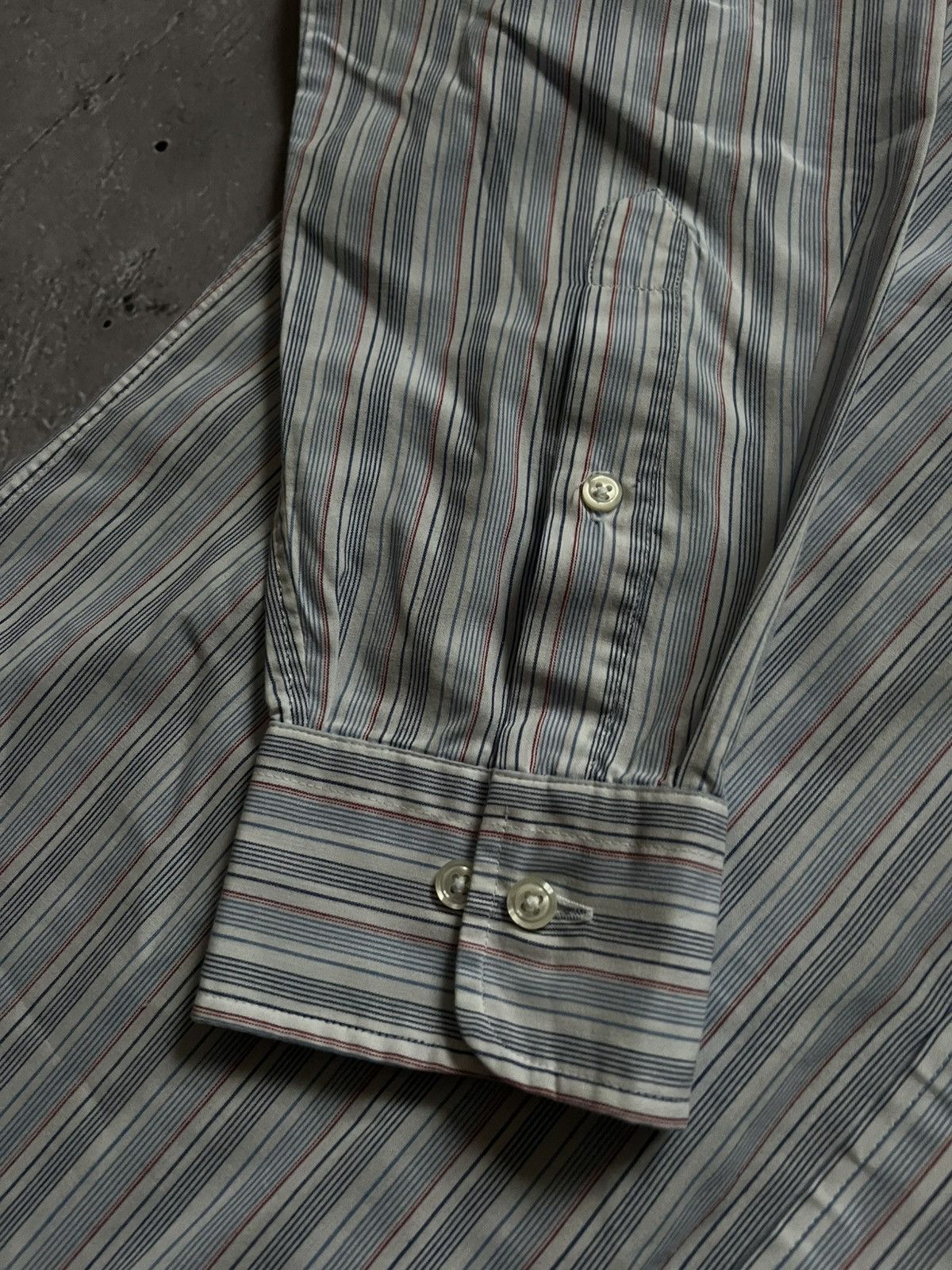 Christian Dior Monsieur VTG Christian Dior Shirt Men’s 16 32-33 L Stripe USA 90s Size US L / EU 52-54 / 3 - 6 Thumbnail