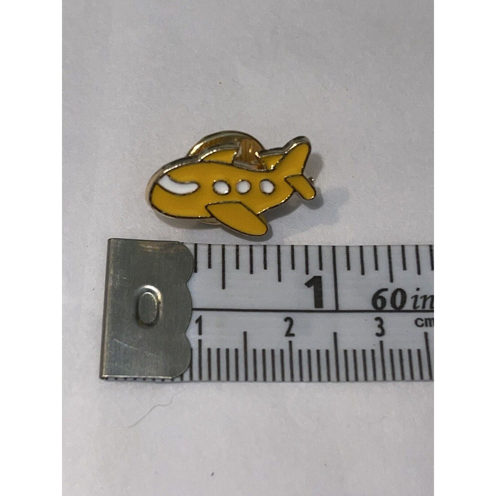 Other Yellow Plane Fly Pin Brooch Size ONE SIZE - 1 Preview