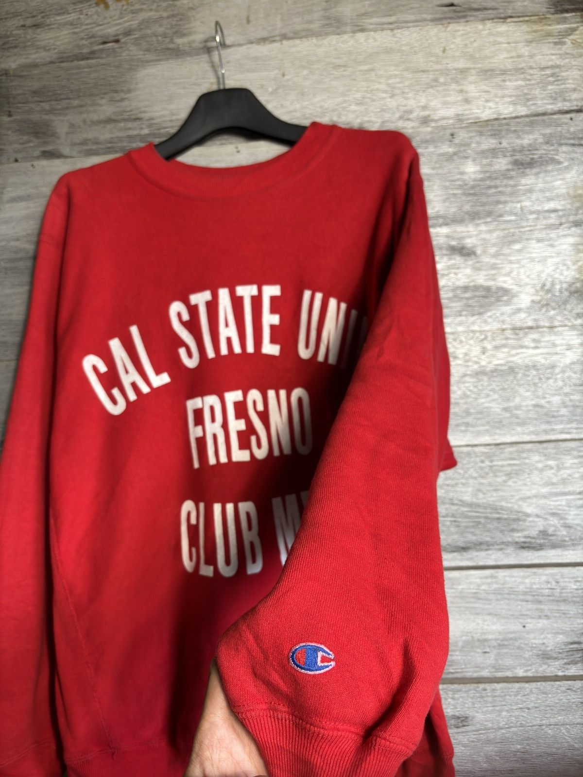 Champion × Vintage Vintage 90s Champion Reverse Weave Sweatshirt Size US L / EU 52-54 / 3 - 3 Thumbnail