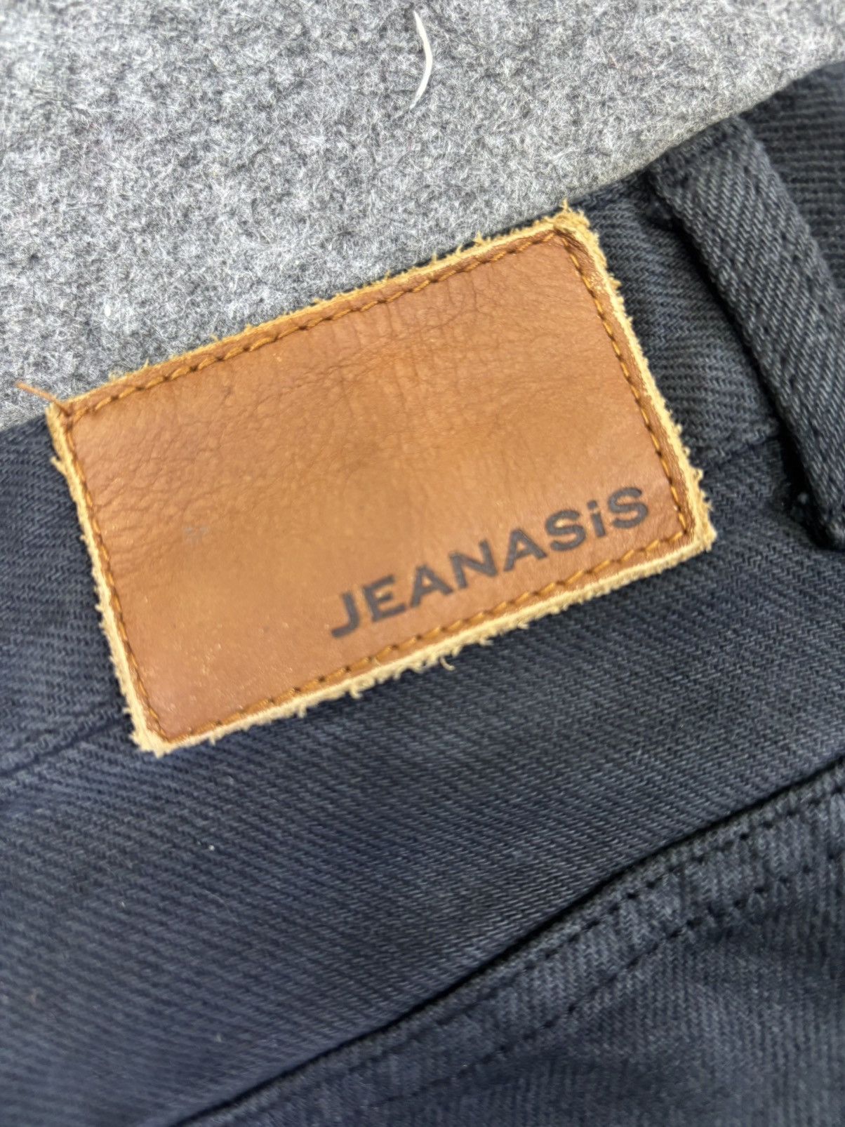 Japanese Brand Archival💥Jeanasis Distressed Balloon Released Hem Denim F925 Size US 27 - 12 Thumbnail