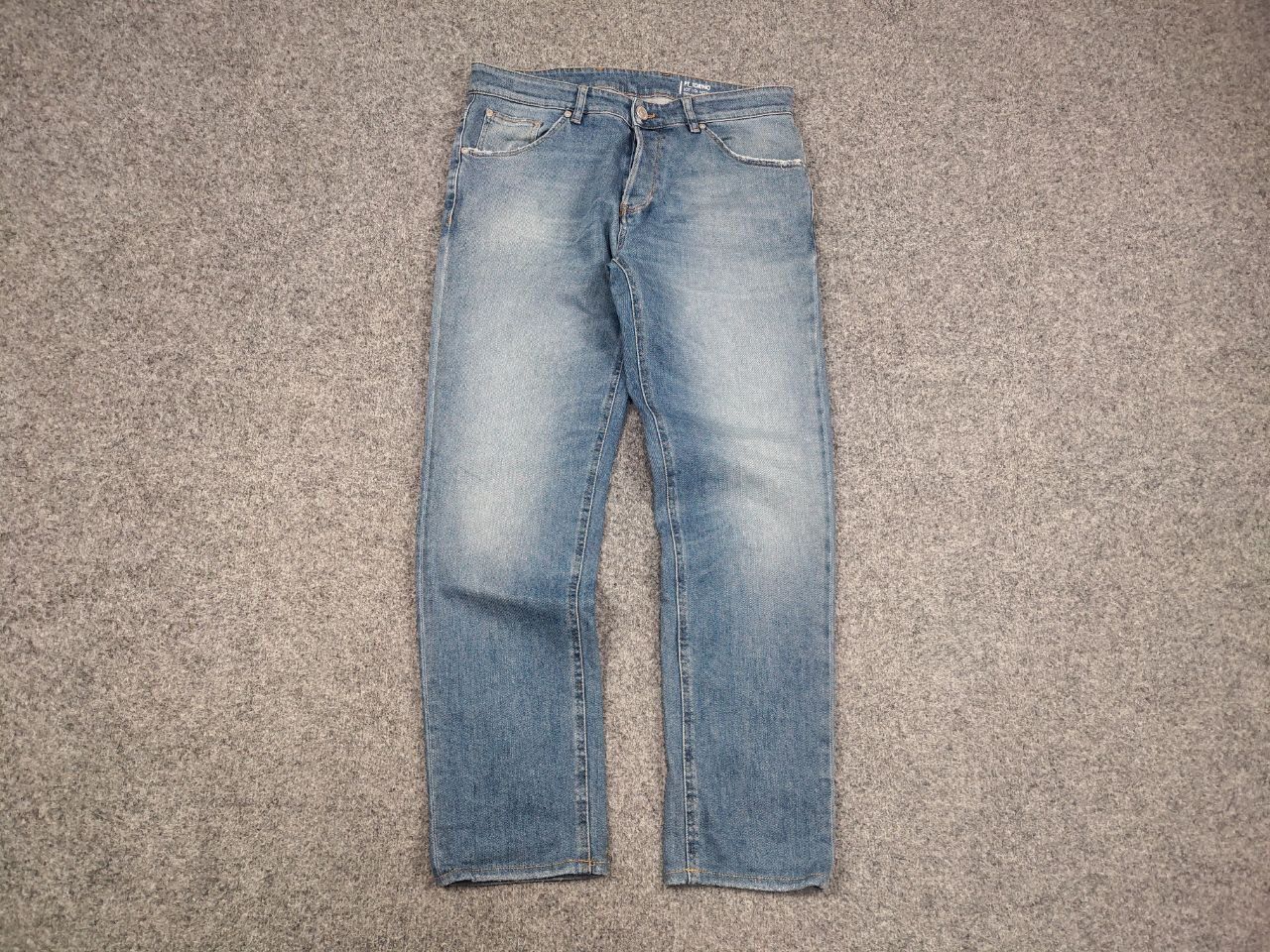 PT Torino PT Torino Reggae Design Ankle Wash blue Denim Jeans Size US 33 - 3 Thumbnail