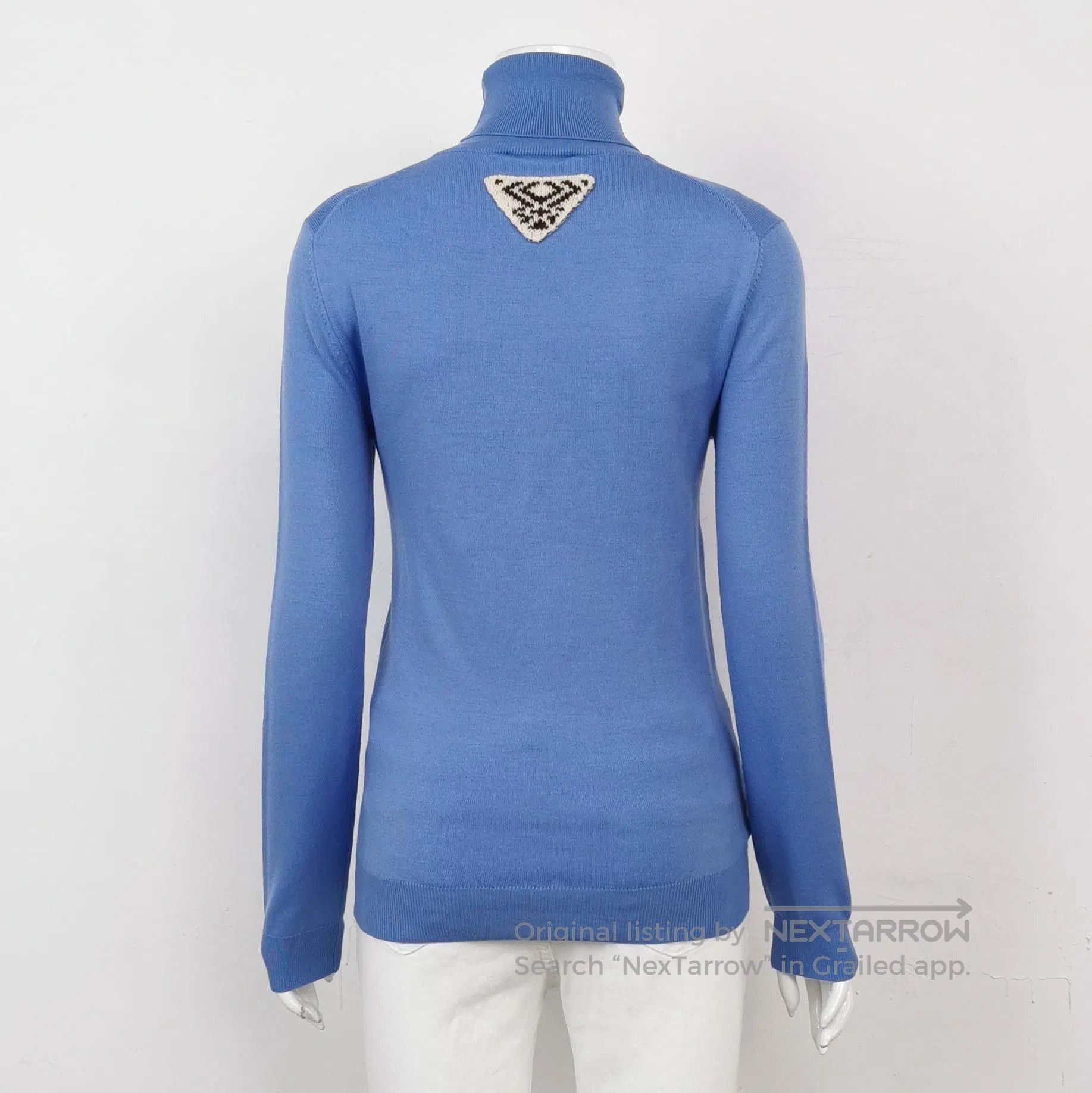 Prada Prada Wool Blend Turtleneck Long Sleeve Sweater . Size S / US 4 / IT 40 - 2 Thumbnail