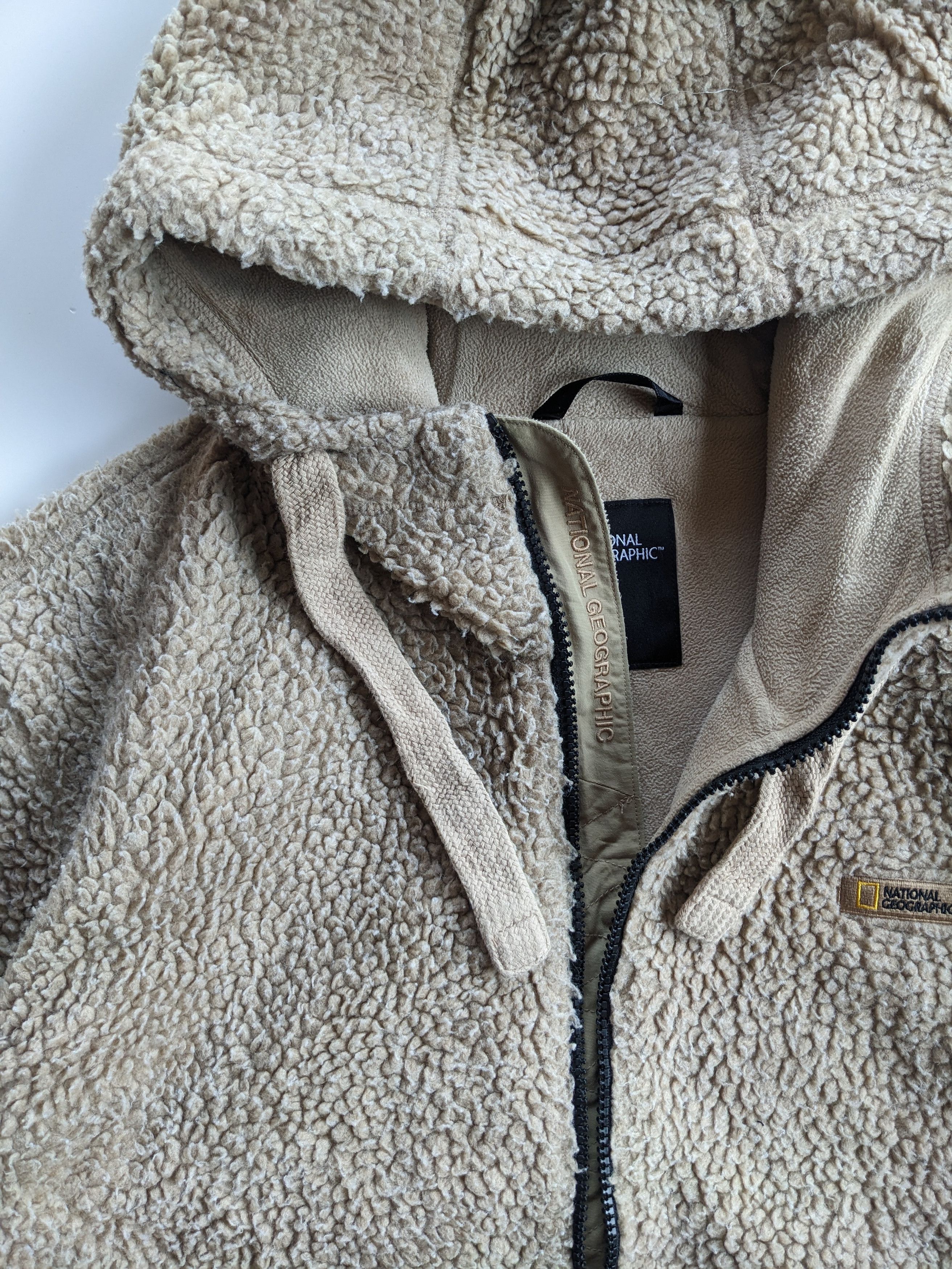 Vintage National Geographic fleece hoodie Size US XL / EU 56 / 4 - 2 Thumbnail